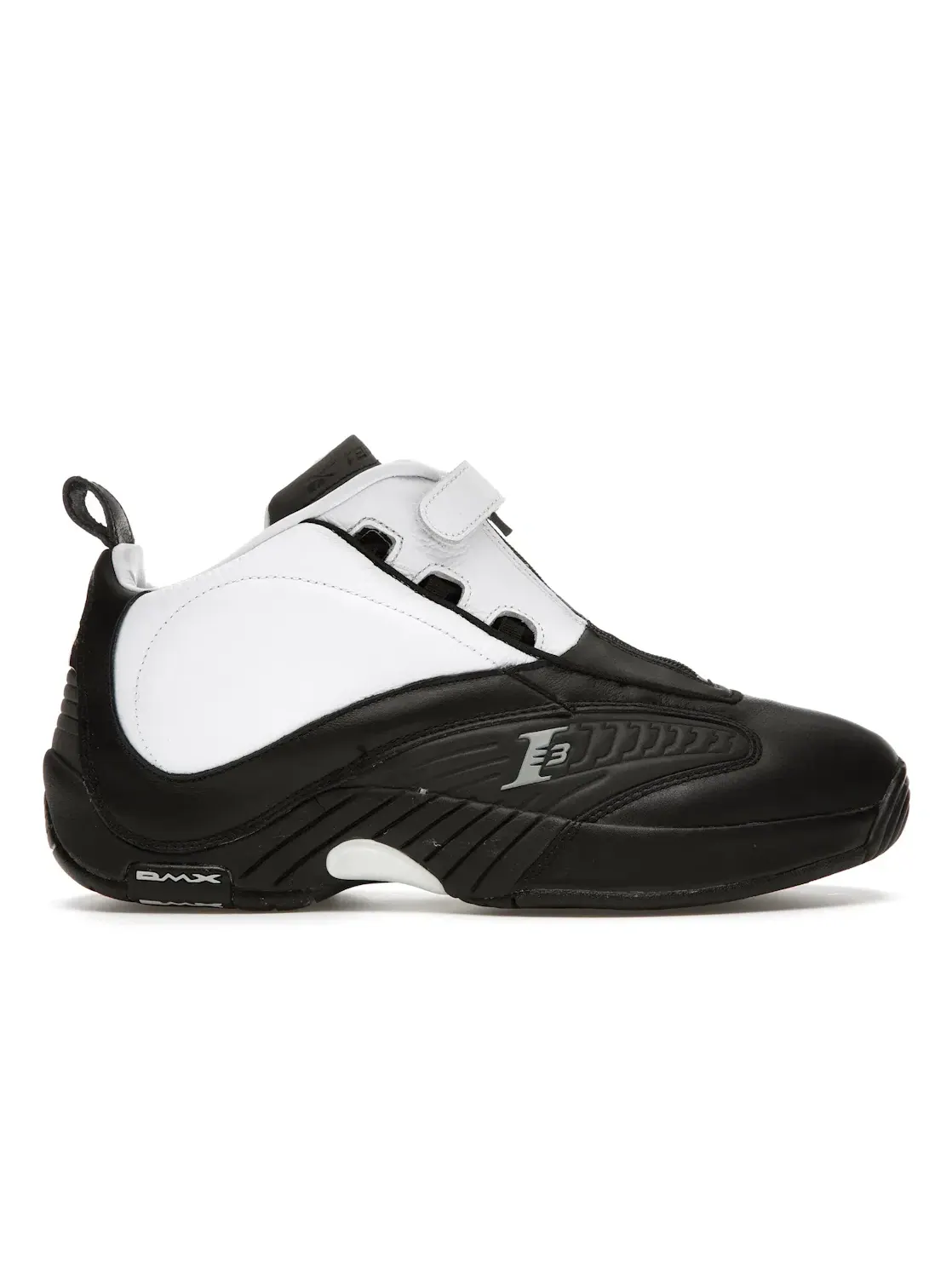 Кроссовки Reebok Answer IV Step Over, кожаные — изображение 1 из 4, белый/черный