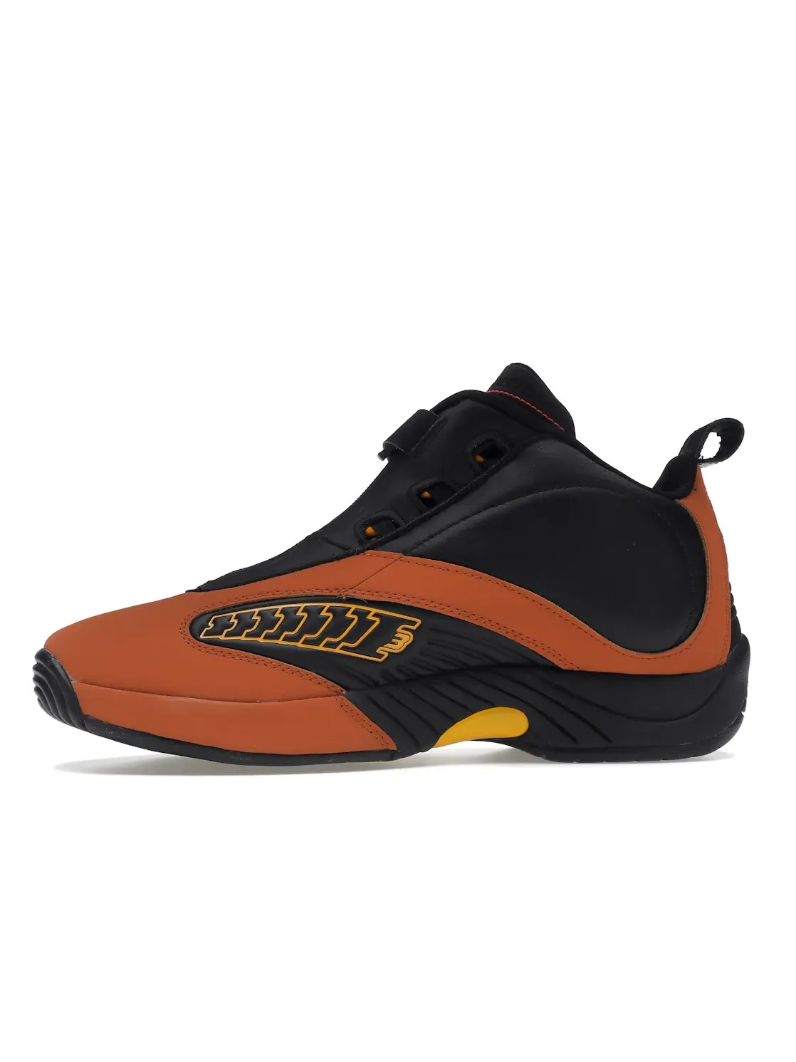Кроссовки Reebok Answer IV Lifestyle — изображение 3 из 4, черный//золотистый
