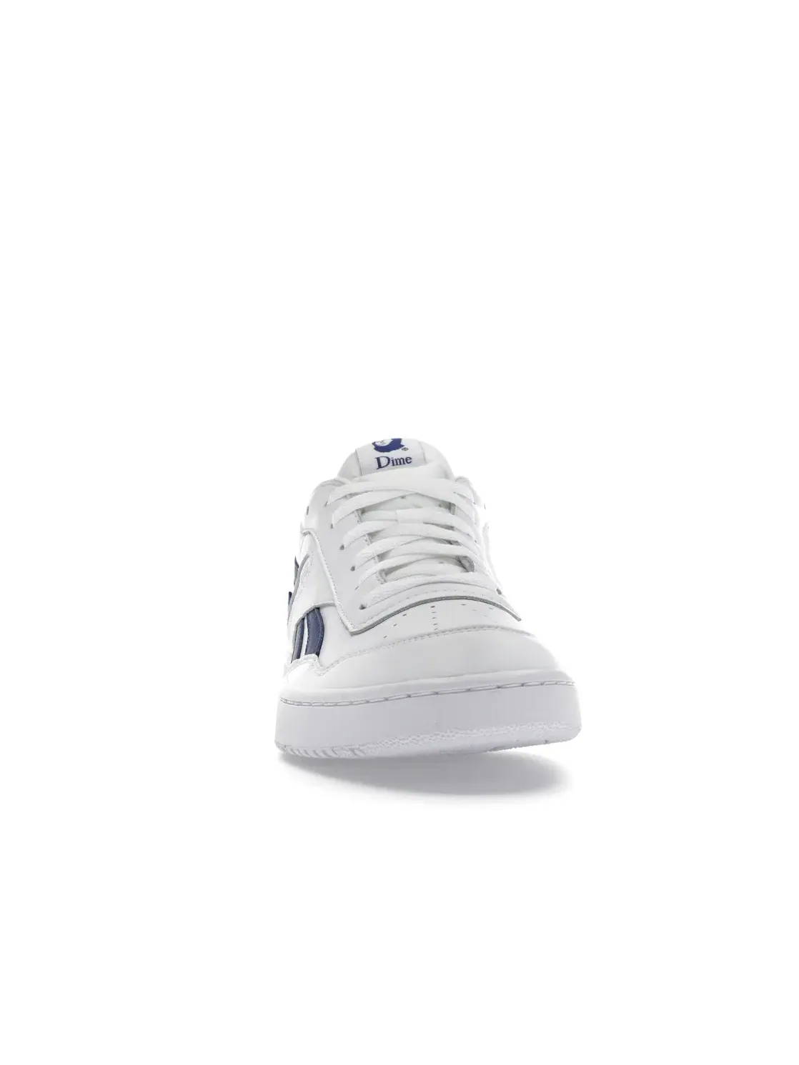 Кроссовки Reebok Lifestyle BB 4000, кожаные — изображение 2 из 4, белый/темный темно-синий