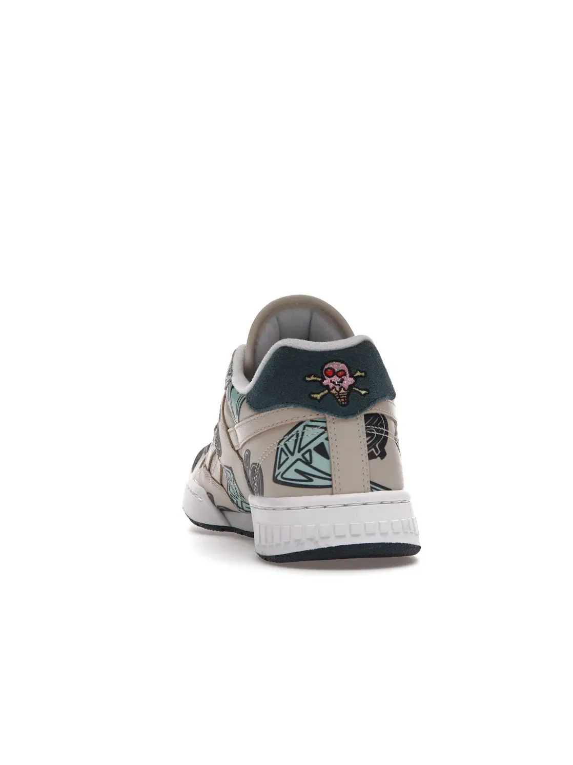 Кроссовки мужские Reebok BB 4000 Mu, с принтом Diamonds & Dollars, Stucco/Pantone-Pantone — изображение 4 из 4