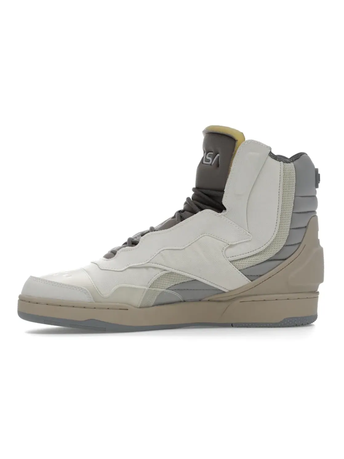 Кроссовки мужские Reebok Lifestyle BB4K2 NASA Artifact Transfer Program — изображение 3 из 4, бежевый/белый/бежевый