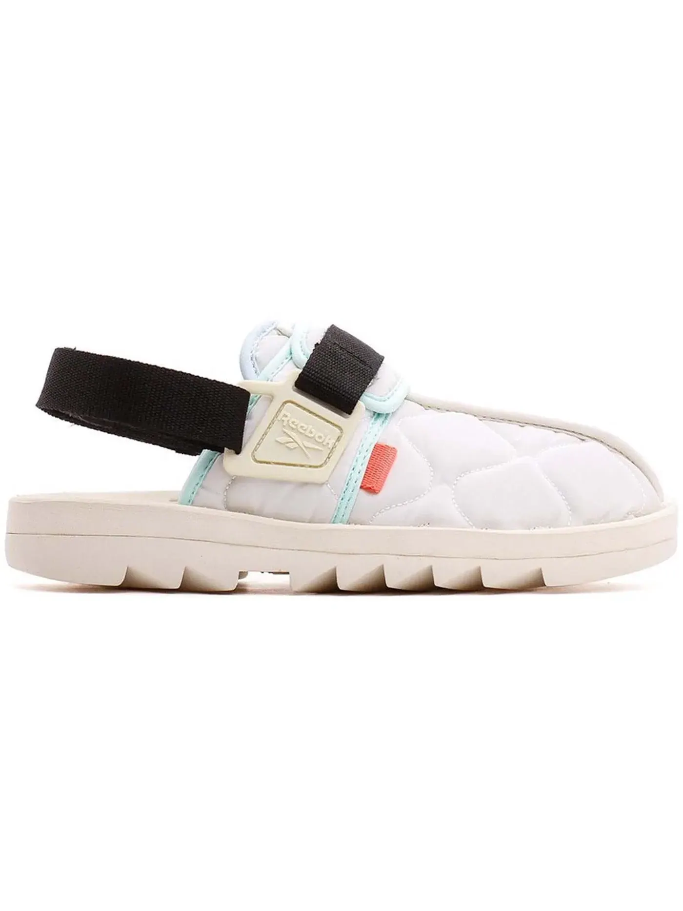 Клоги Reebok Beatnik, текстиль/кожа — изображение 1 из 1, белый