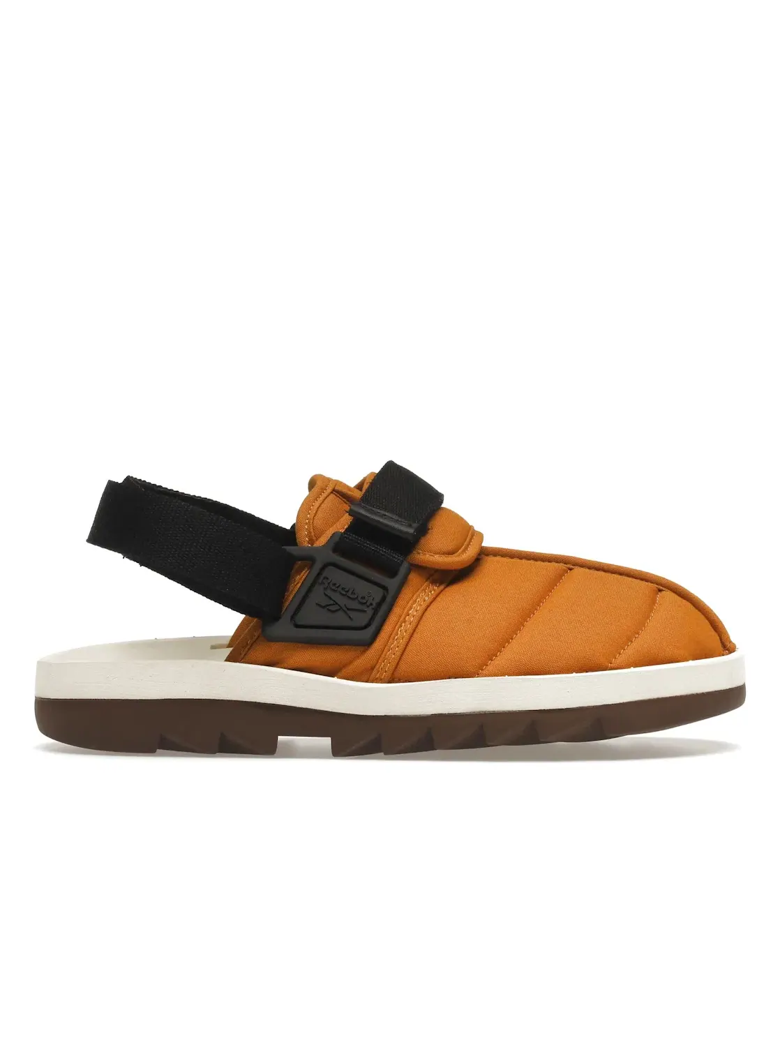 Клоги мужские Reebok Beatnik, стеганый текстиль и замша — изображение 1 из 4, коричневый