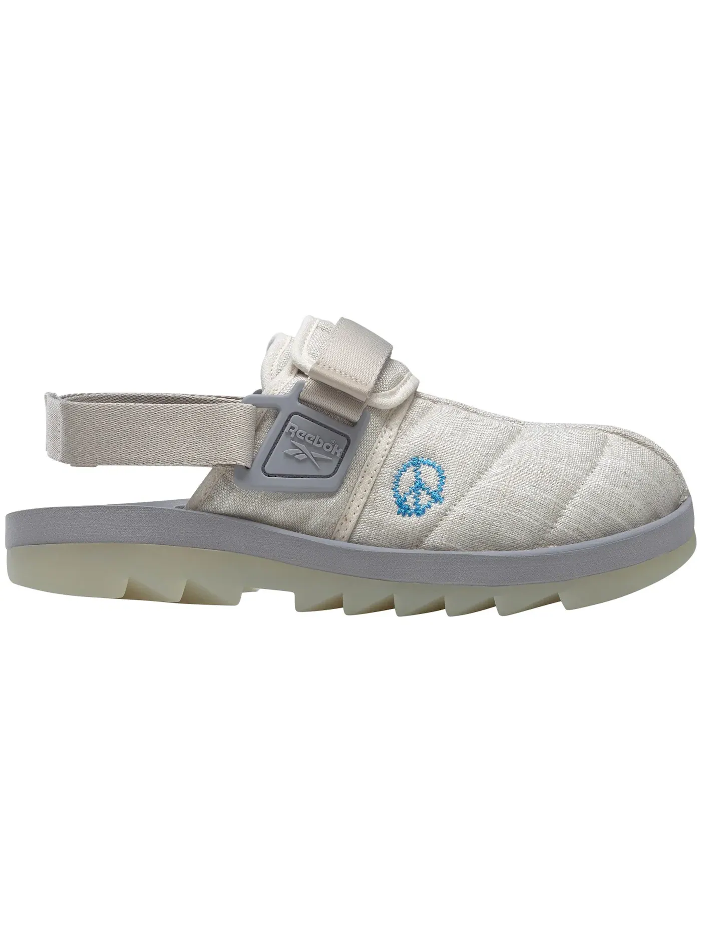 Мужские сабо Reebok Beatnik Story MFG — изображение 1 из 1, белый/светлый синий