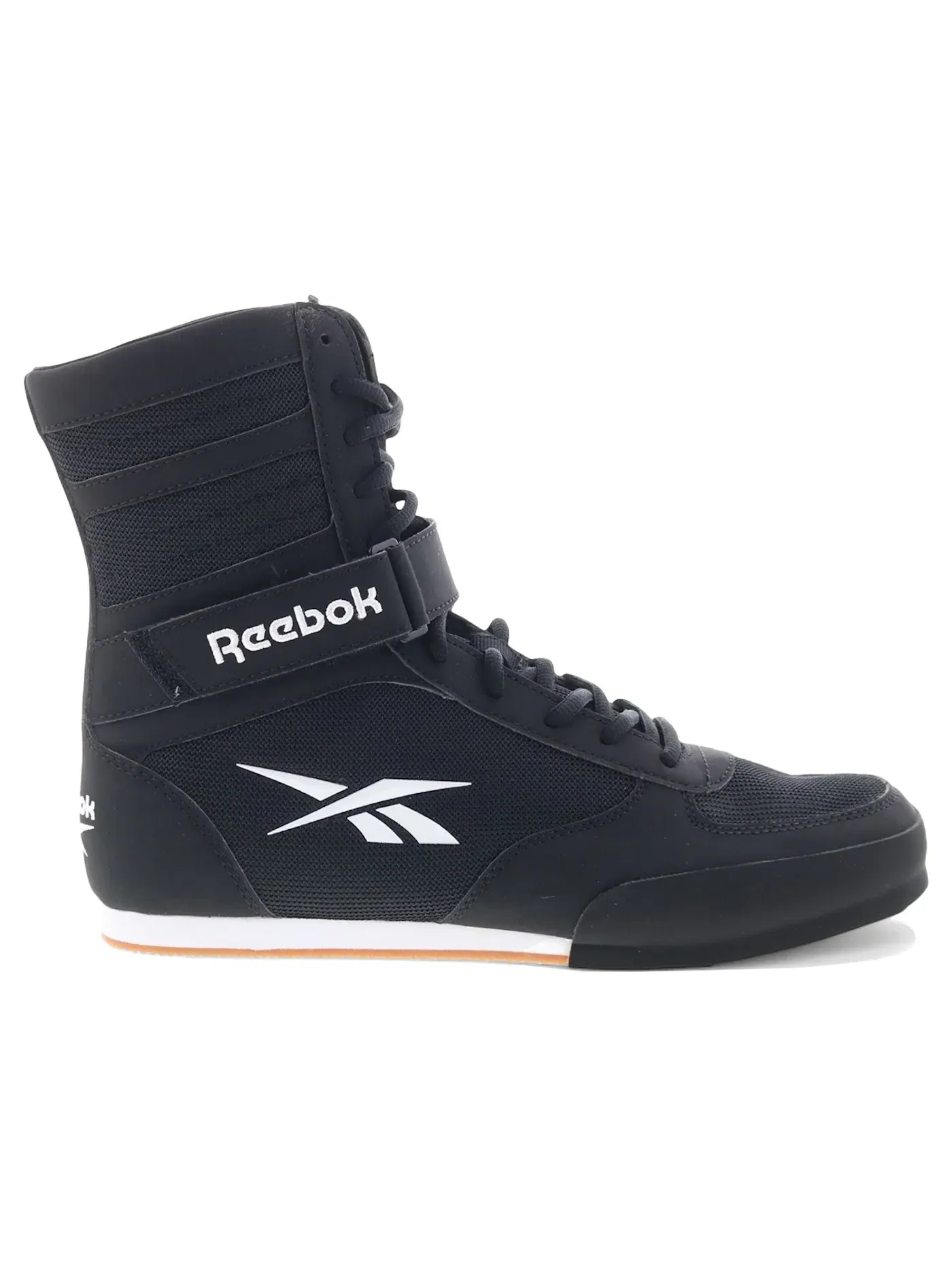 Кроссовки мужские Reebok Boxing High Lifestyle, высокие — изображение 1 из 1, черный/белый