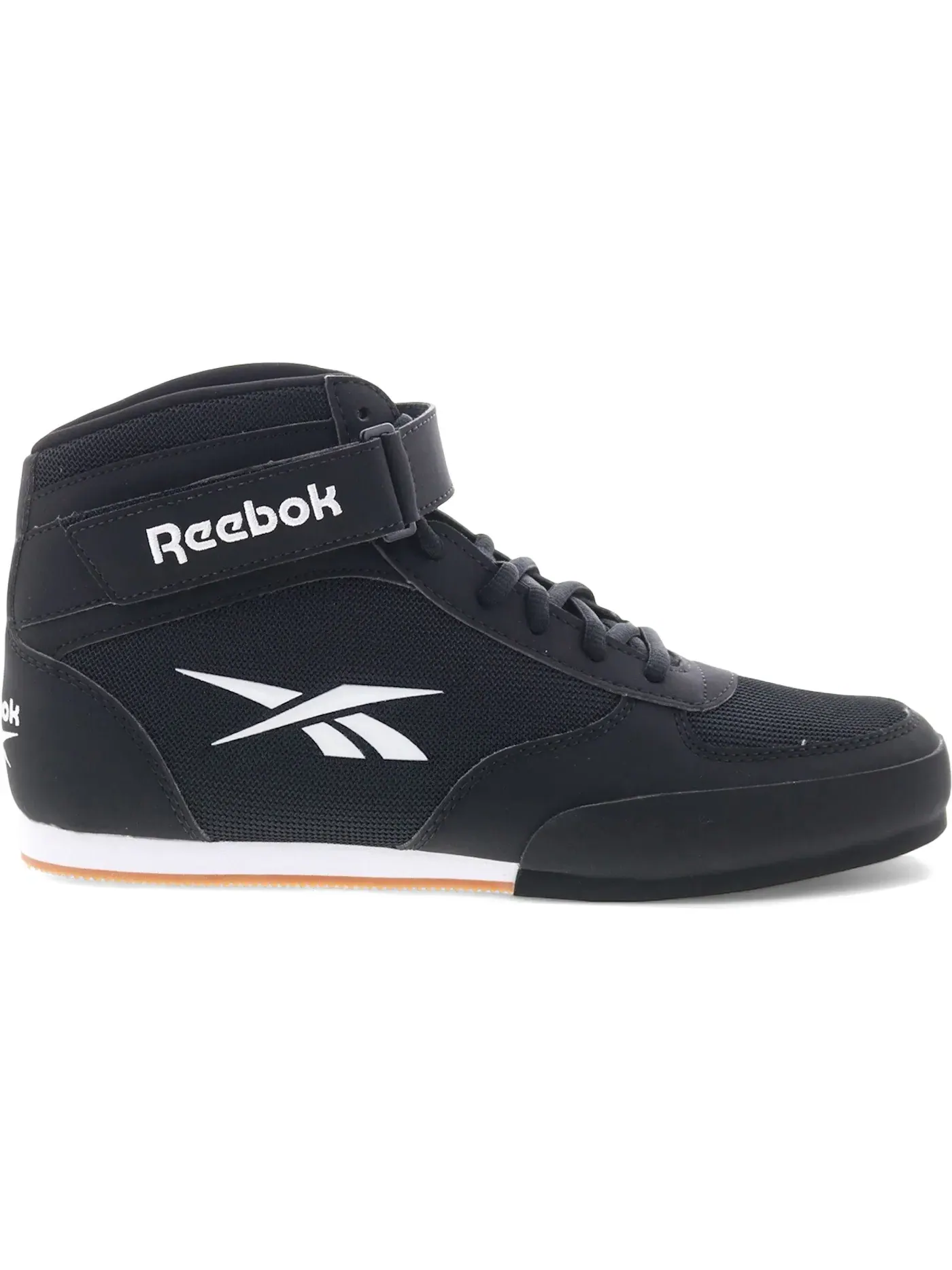 Кроссовки мужские Reebok Boxing Mid Lifestyle — изображение 1 из 1, черный/белый