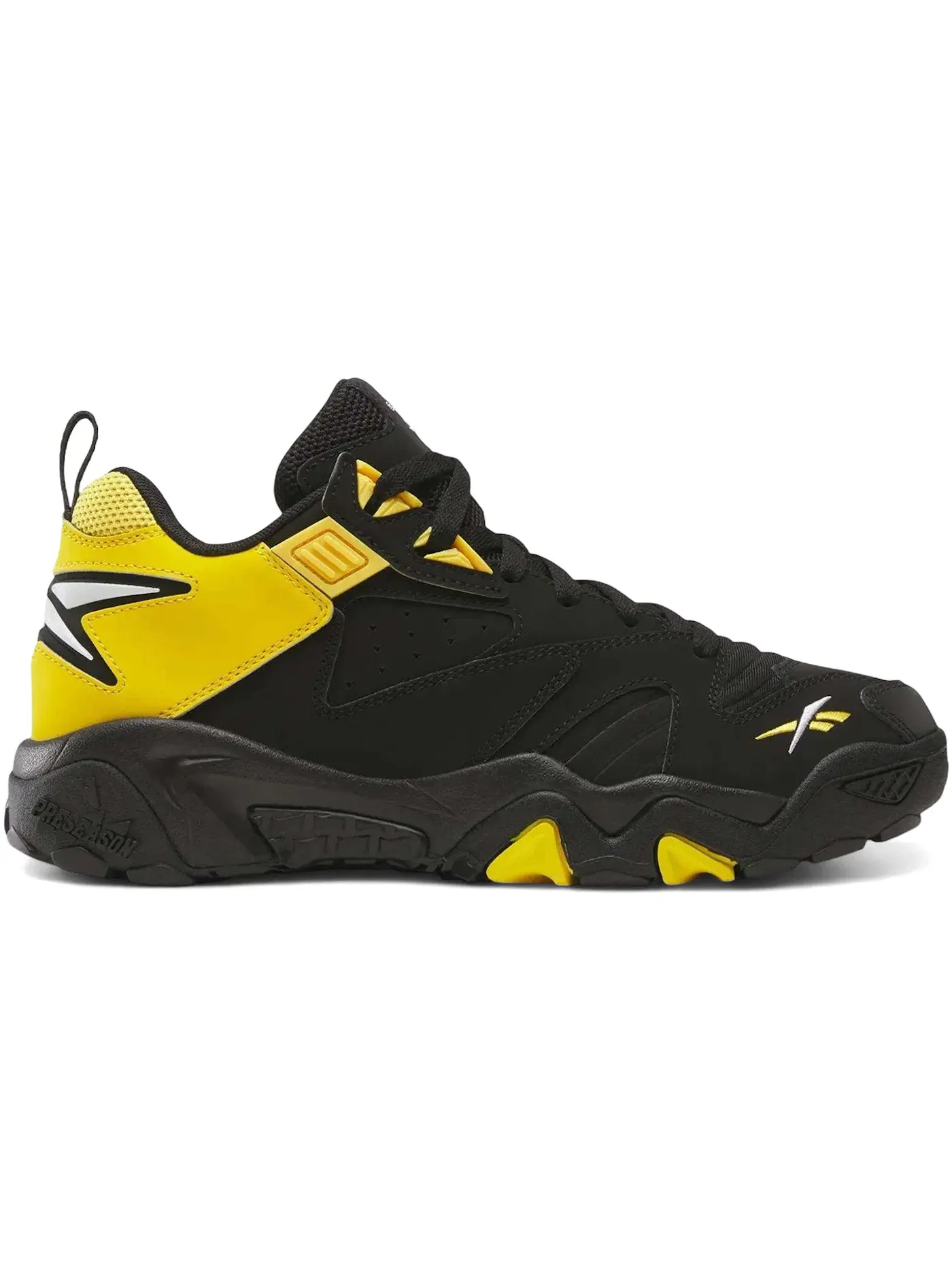 Кроссовки мужские Reebok Brutus Low, Lifestyle — изображение 1 из 1, черный/желтый/белый
