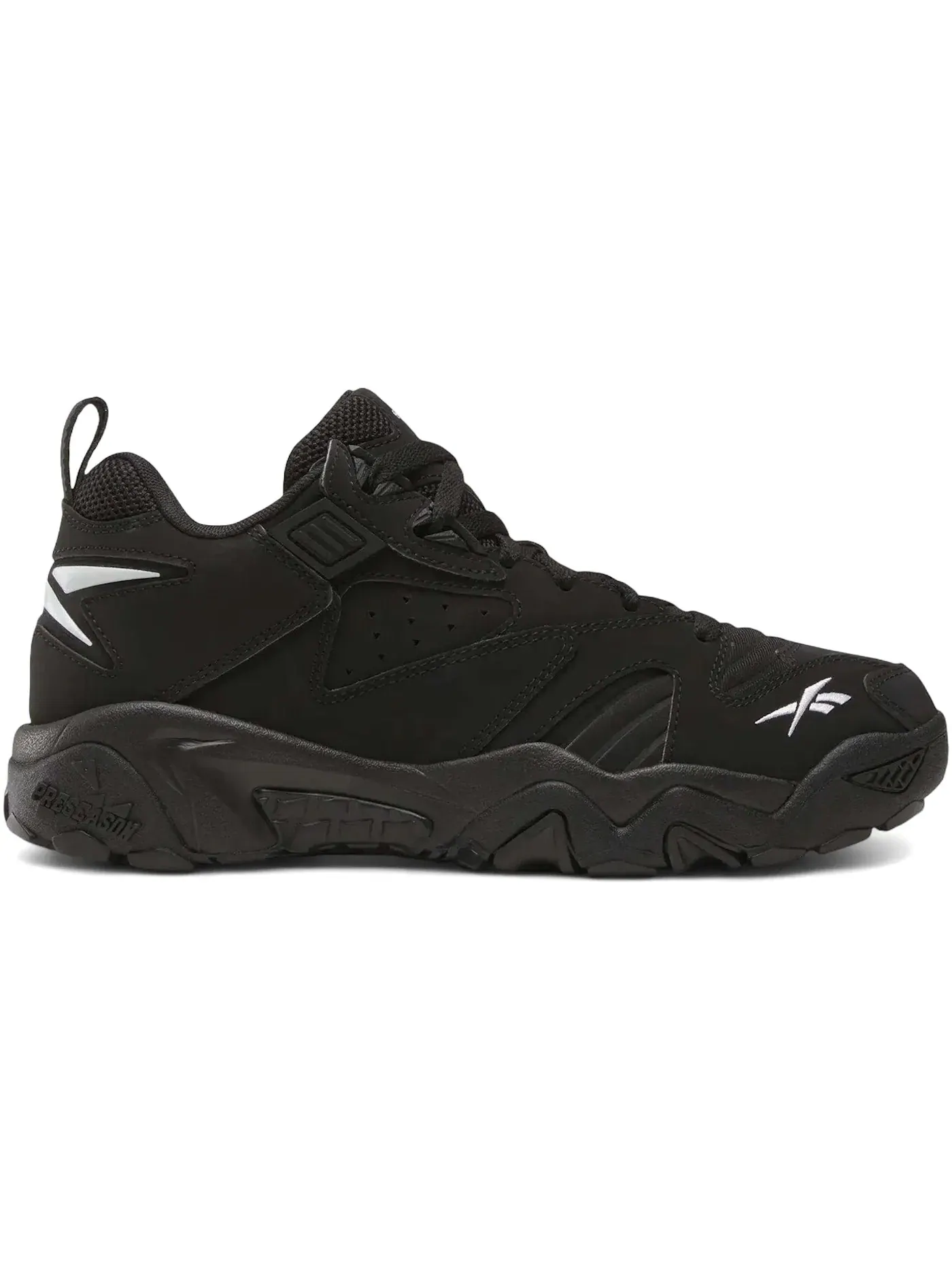 Кроссовки мужские Reebok Brutus Low, низкий профиль — изображение 1 из 1, черный, белый