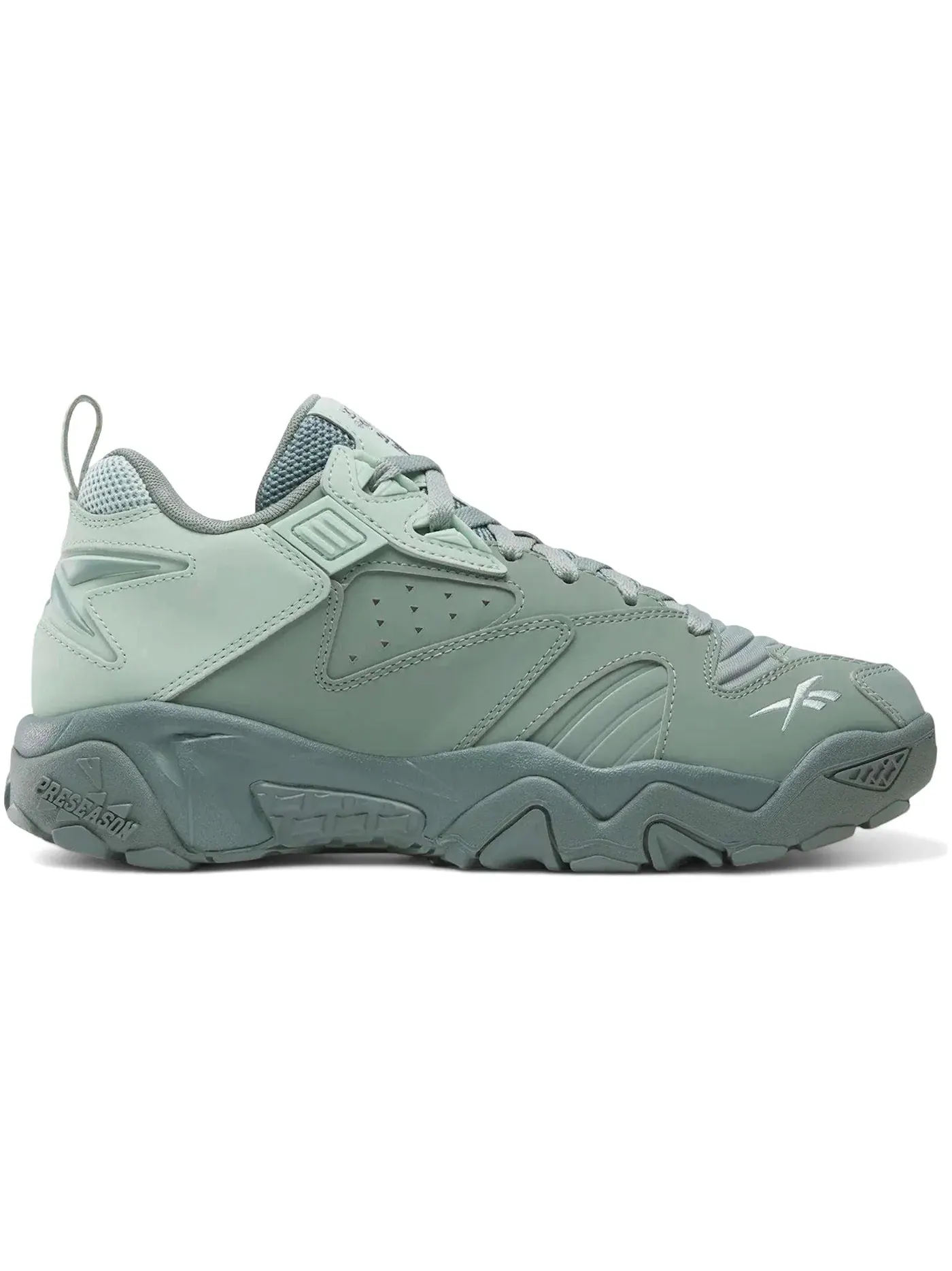 Кроссовки мужские Reebok Lifestyle Brutus Low, повседневные, Light Fog/Light Fog/Tranquil Teal — изображение 1 из 1