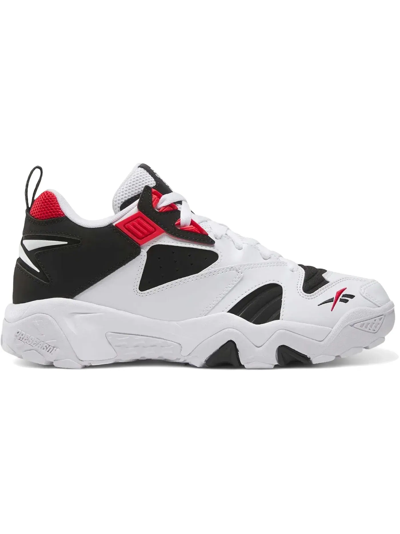 Кроссовки мужские Reebok Brutus Low, Lifestyle — изображение 1 из 1, белый/черный/красный
