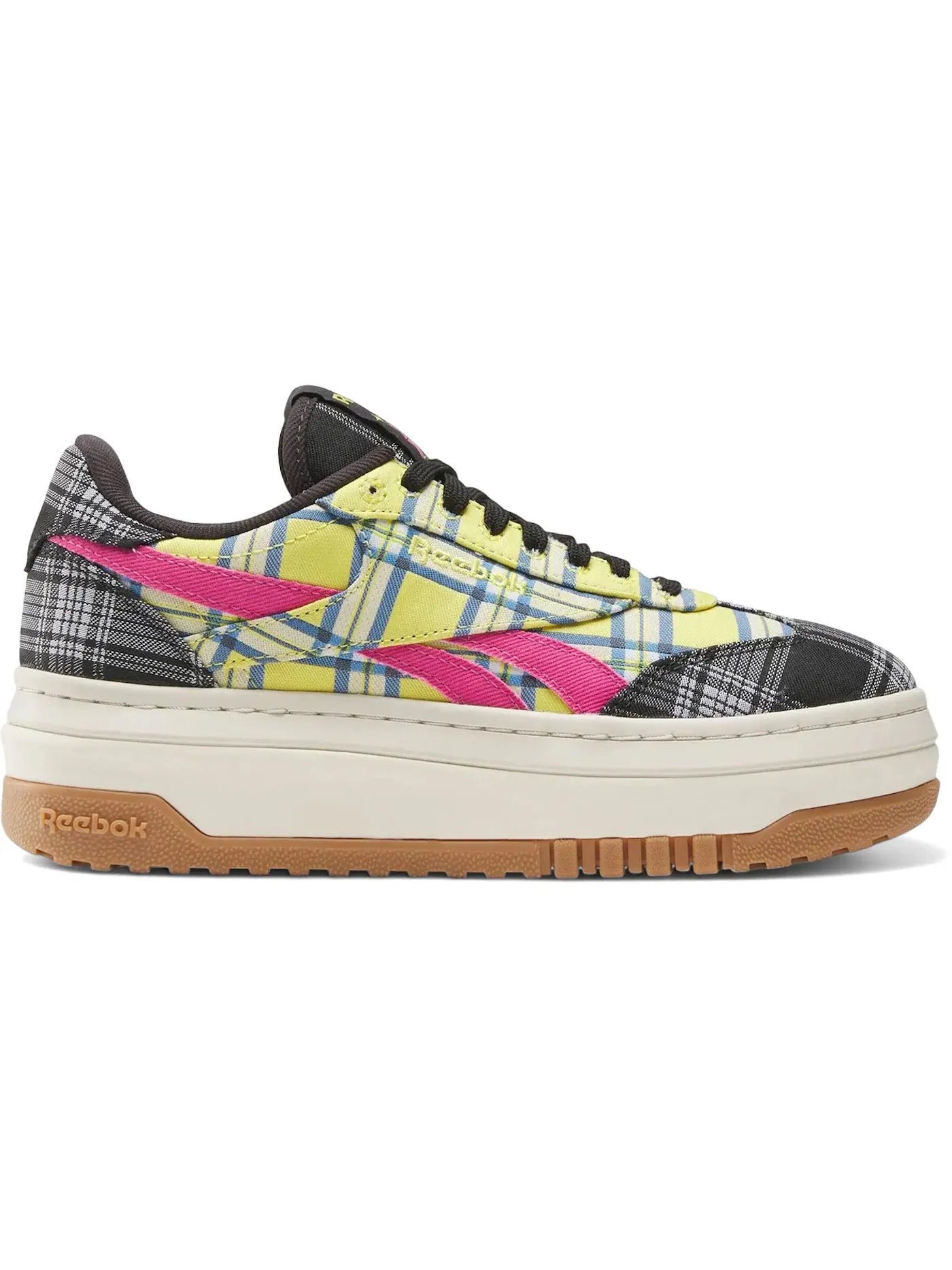 Кроссовки женские Reebok Campio Extra, Lifestyle — изображение 1 из 1, желтый/черный/розовый