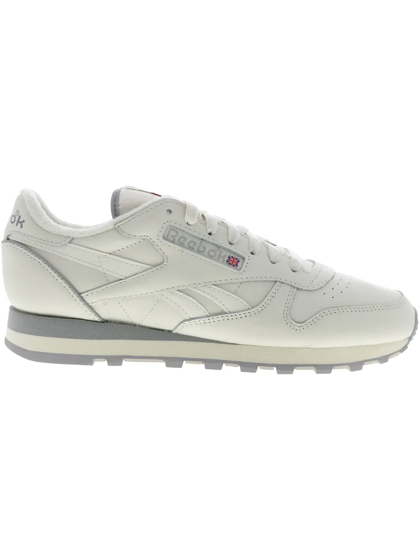 Кроссовки мужские Reebok Classic Leather 1983 Vintage, кожаные — изображение 1 из 1, винтажный/серый/красный