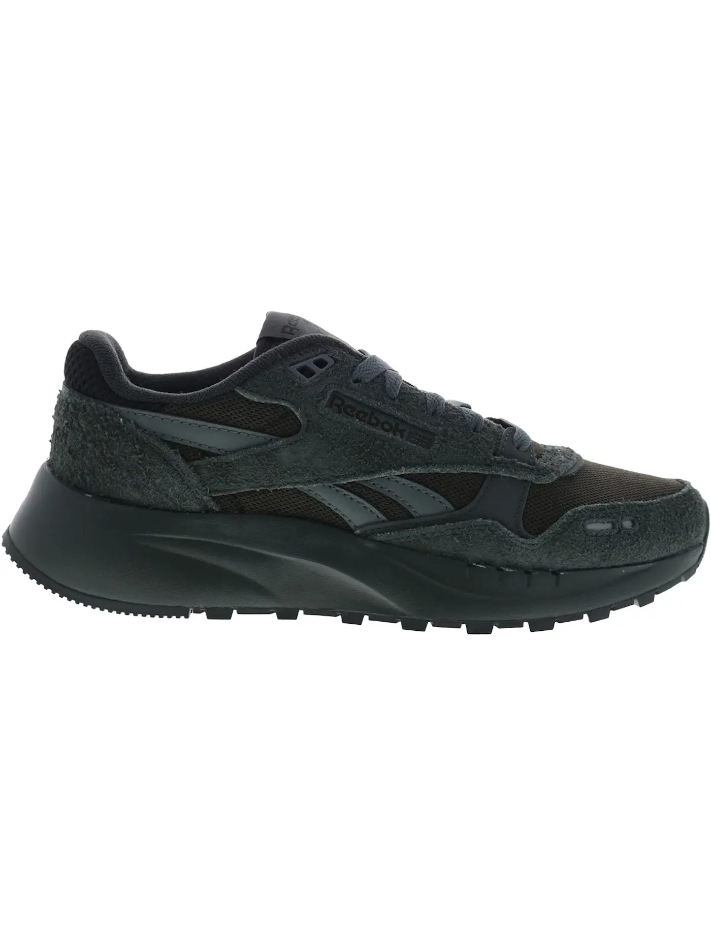 Кроссовки мужские Reebok Classic Leather 2400, кожаные — изображение 1 из 1, темно-серые