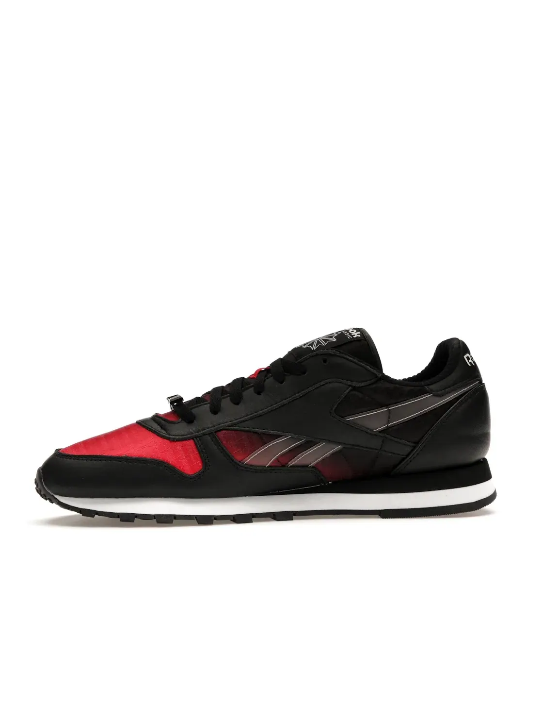 Кроссовки Reebok Classic Leather Lifestyle — изображение 3 из 4, черный/красный/белый