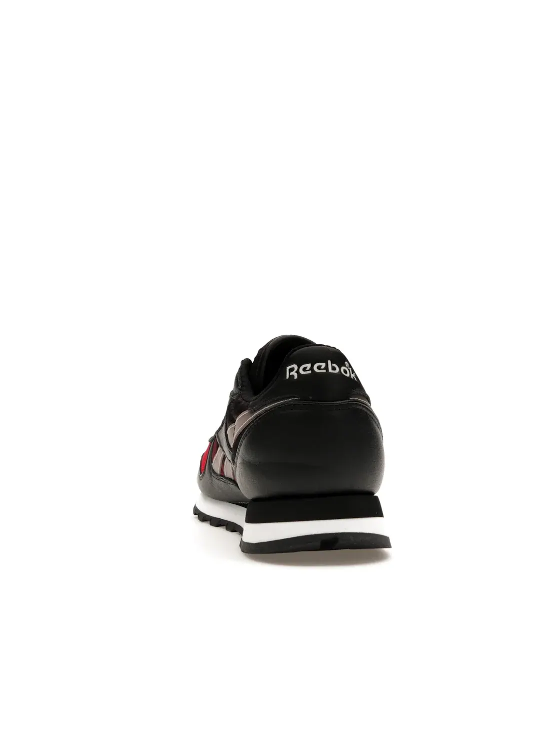Кроссовки Reebok Classic Leather Lifestyle — изображение 4 из 4, черный/красный/белый