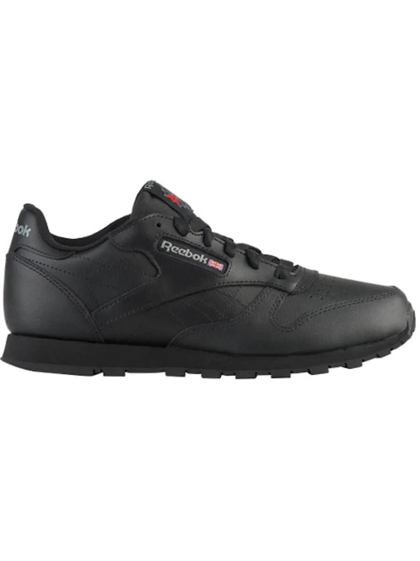 Кроссовки детские Reebok Classic Leather, кожаные — изображение 1 из 1, черный