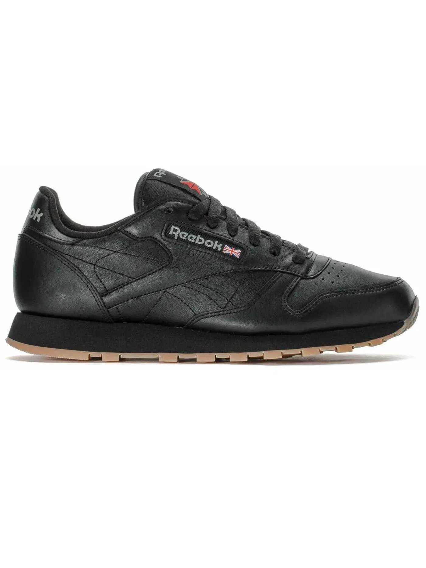 Кроссовки мужские Reebok Classic Leather Lifestyle — изображение 1 из 1, черный