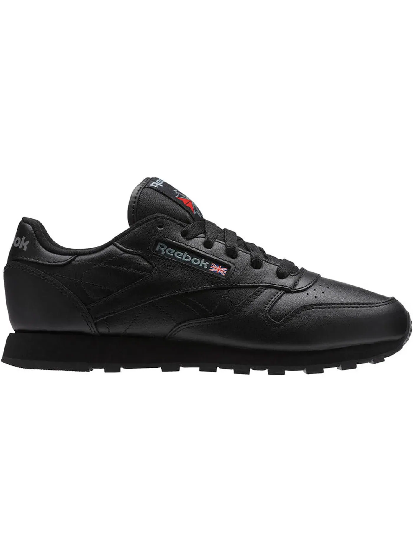Кроссовки женские Reebok Classic Leather Lifestyle — изображение 1 из 1, черный