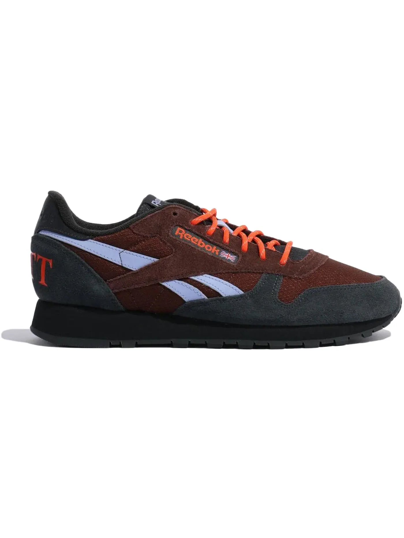 Кроссовки мужские Reebok Classic Leather, Lifestyle — изображение 1 из 1, коричневый/серый/яркий