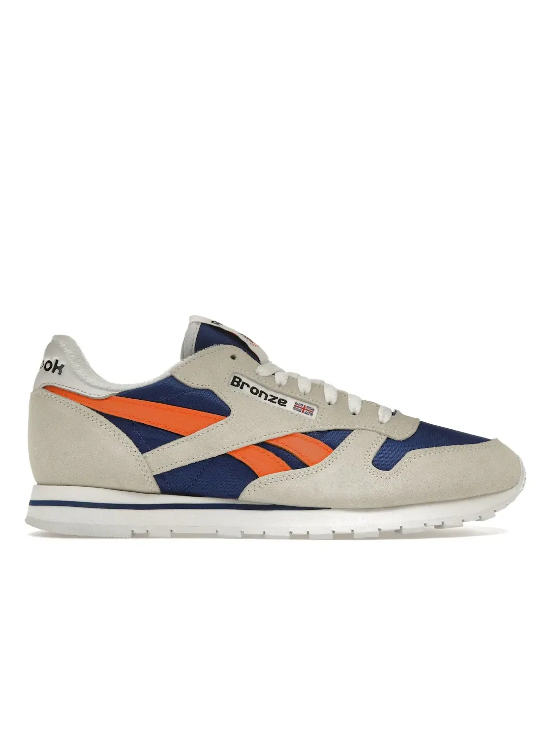 Кроссовки Reebok Classic Leather Lifestyle, кожаные — изображение 1 из 4, классический/оранжевый