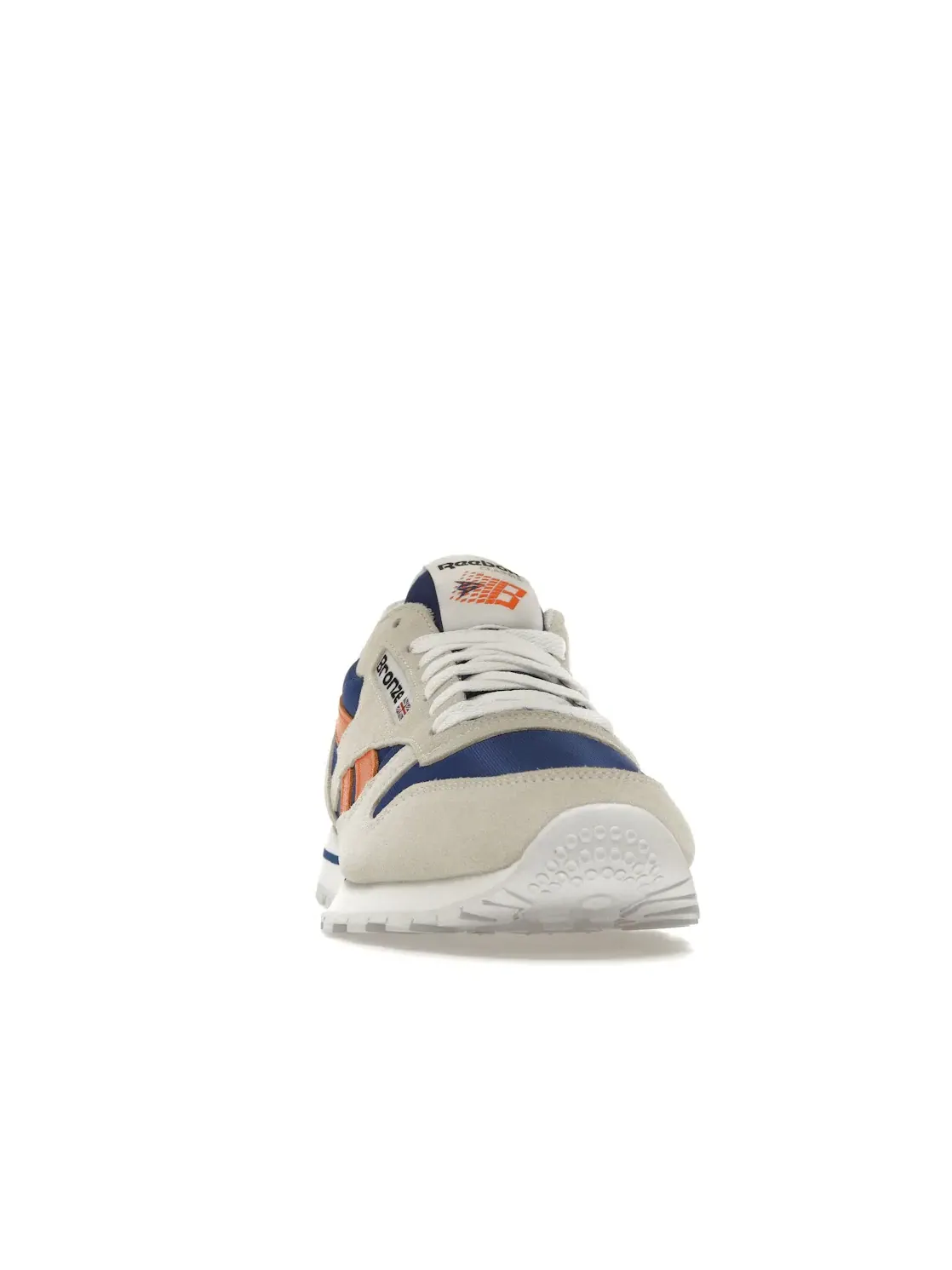 Кроссовки Reebok Classic Leather Lifestyle, кожаные — изображение 2 из 4, классический/оранжевый