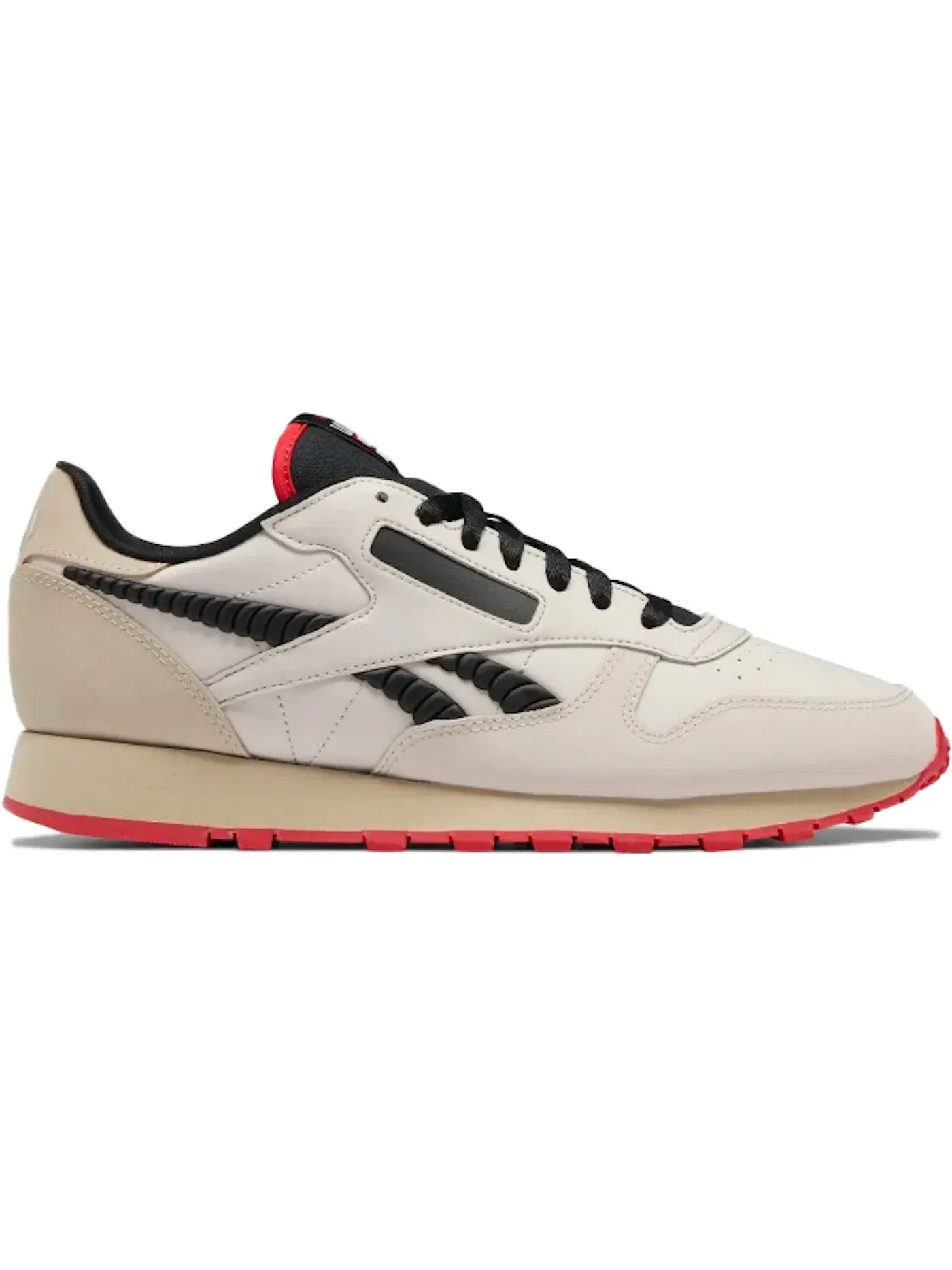 Кроссовки мужские Reebok Classic Leather — изображение 1 из 1, белый красный