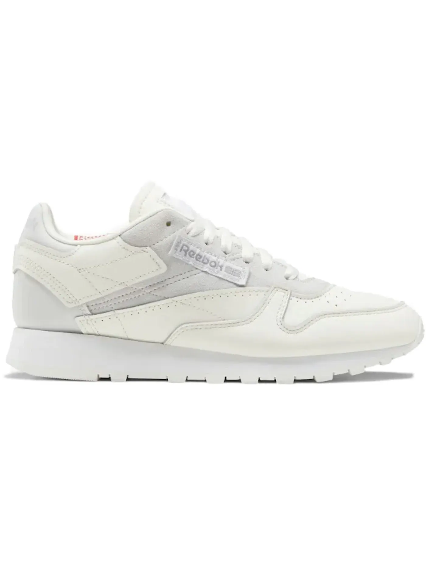 Кроссовки мужские Reebok Classic Leather, lifestyle — изображение 1 из 1, серый/белый