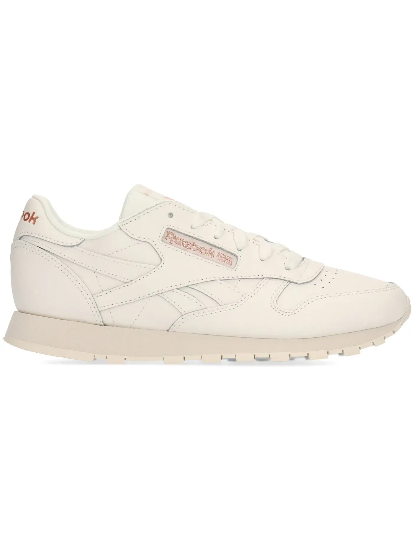 Кроссовки женские Reebok Classic Leather, Lifestyle — изображение 1 из 1, розовый золотистый белый