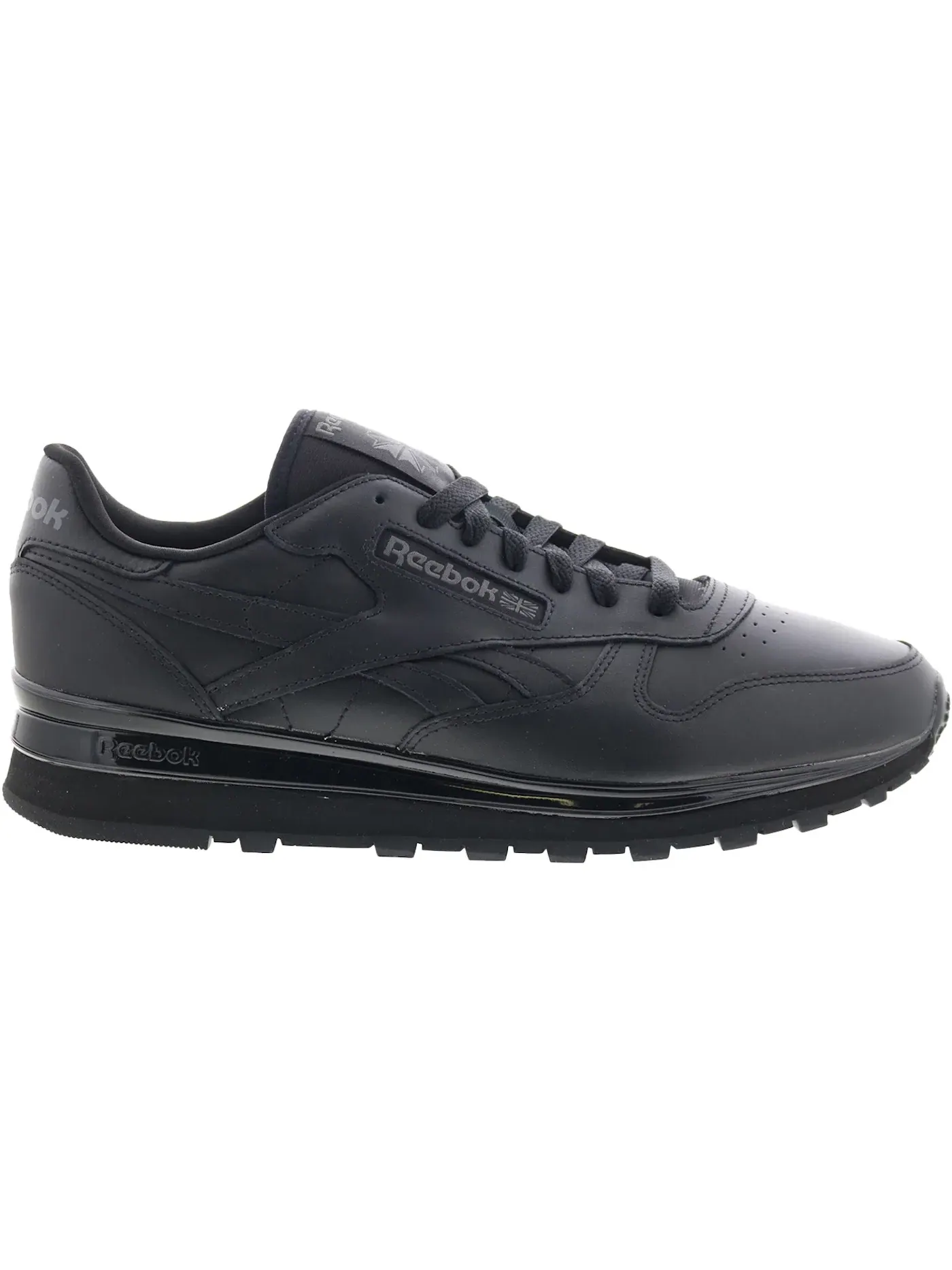 Кроссовки мужские Reebok Classic Leather Clip — изображение 1 из 1, черный