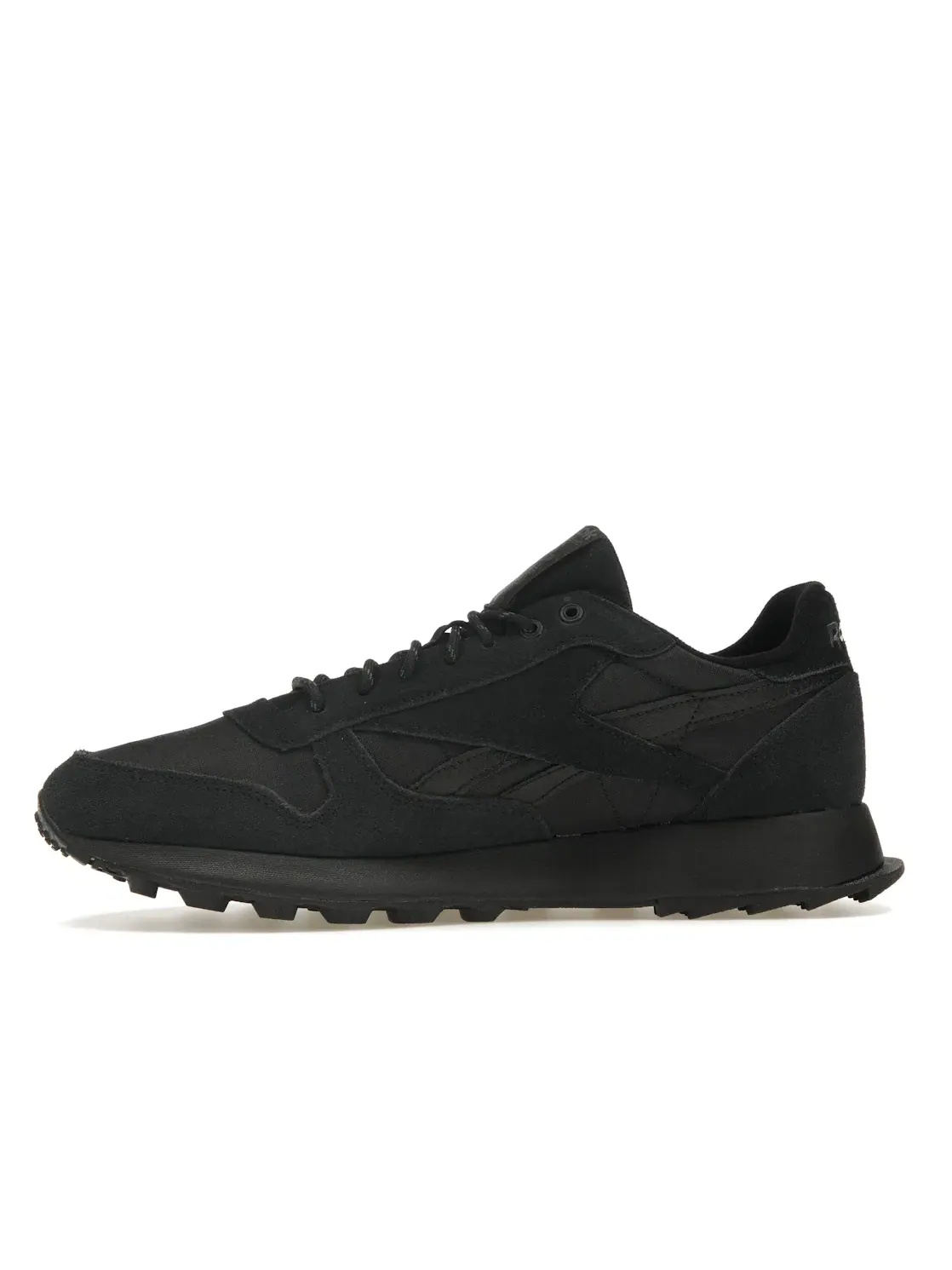 Кроссовки Reebok Classic Leather Lifestyle — изображение 3 из 4, черный/черный/серый