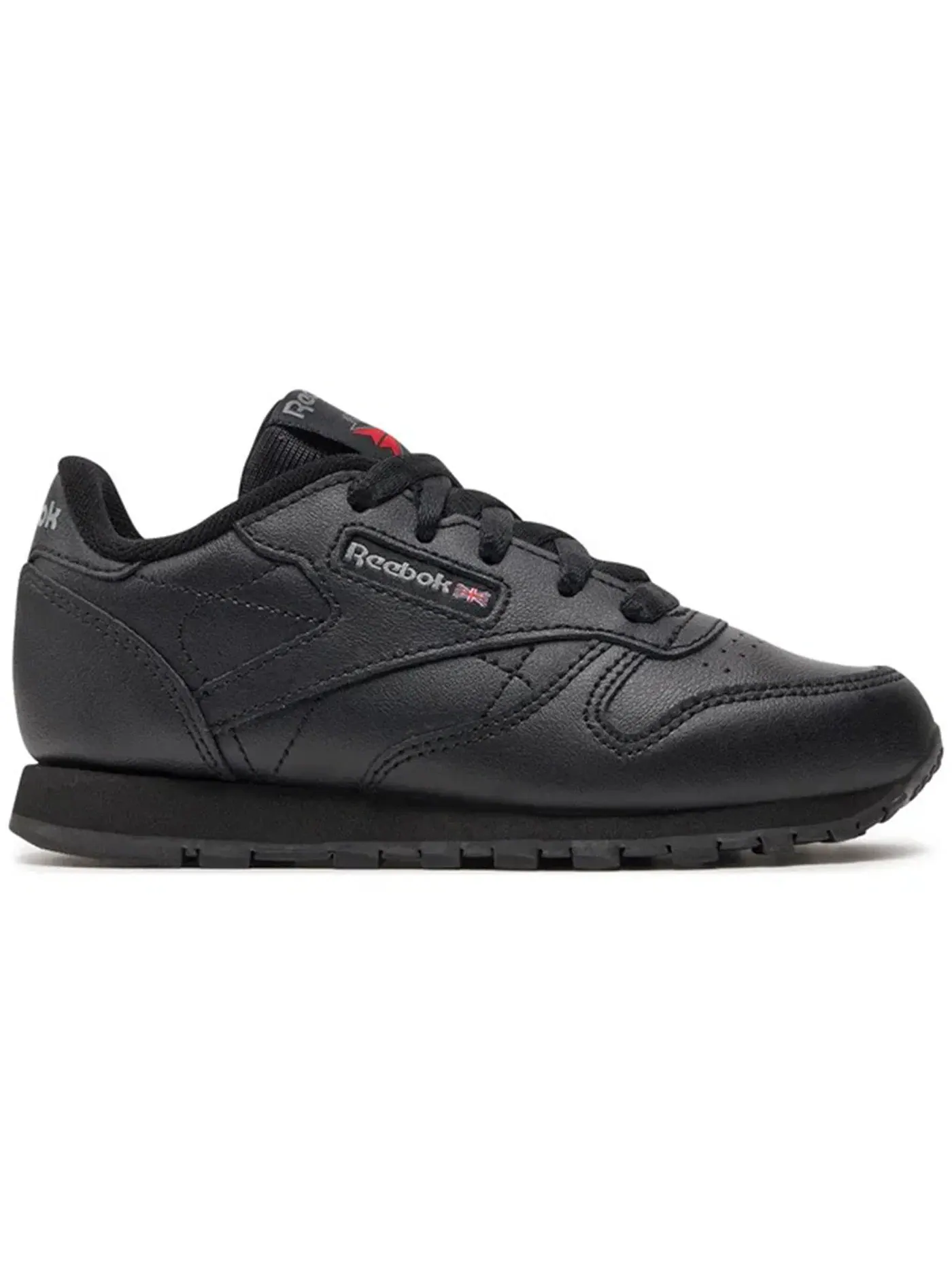 Кроссовки детские Reebok Classic Leather Lifestyle — изображение 1 из 1, черный