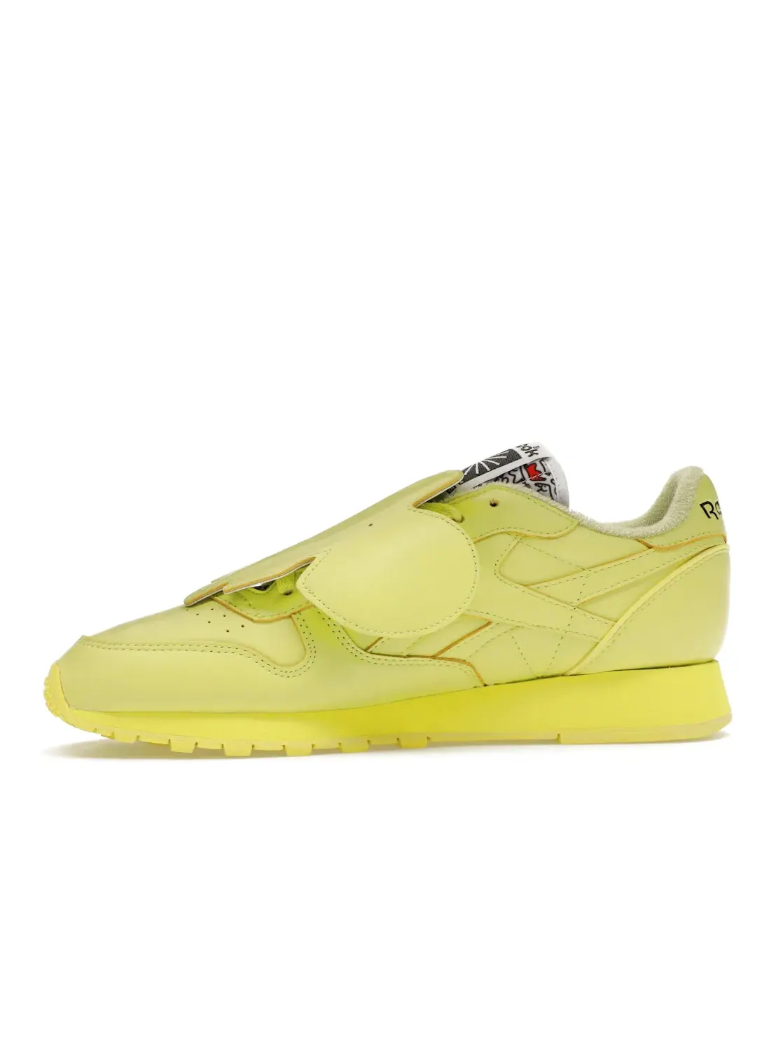 Кроссовки мужские Reebok Classic Leather Eames Elephant, кожаные, Cool Aloe — изображение 3 из 4, черный