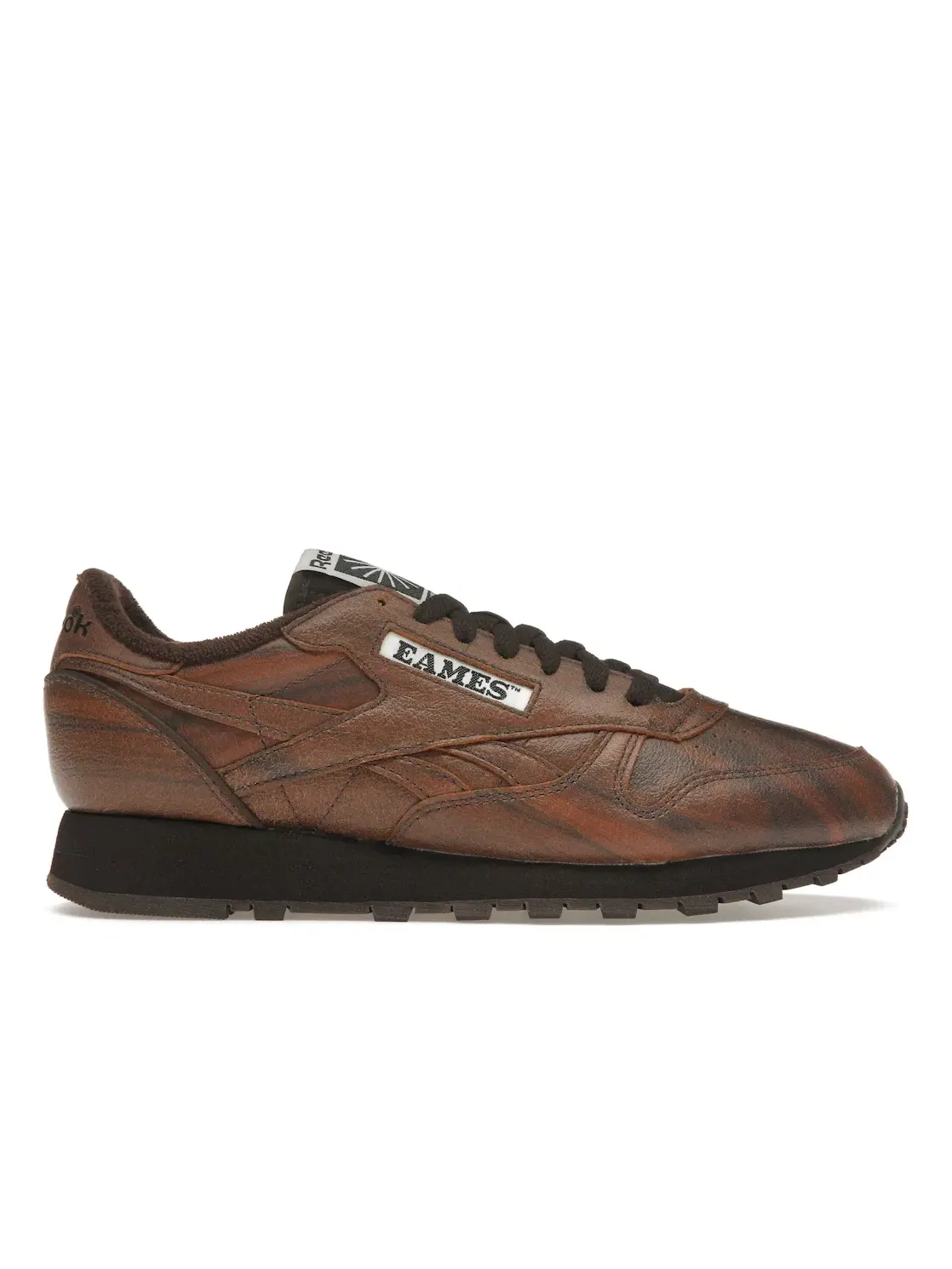Кроссовки Reebok Classic Leather Eames Rosewood унисекс, кожаные — изображение 1 из 4, коричневый