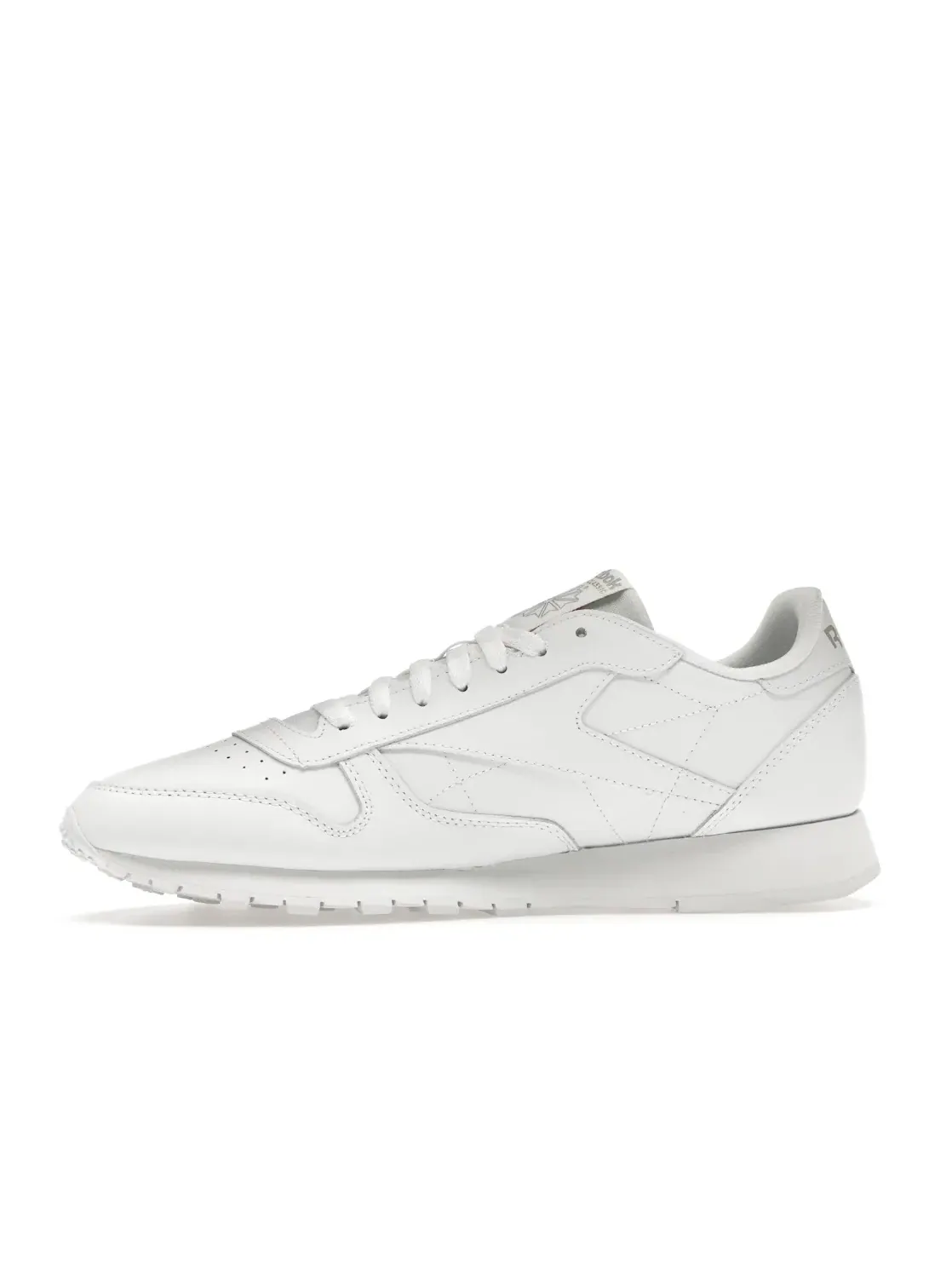 Кроссовки мужские Reebok Classic Leather, кожаные — изображение 3 из 4, серый