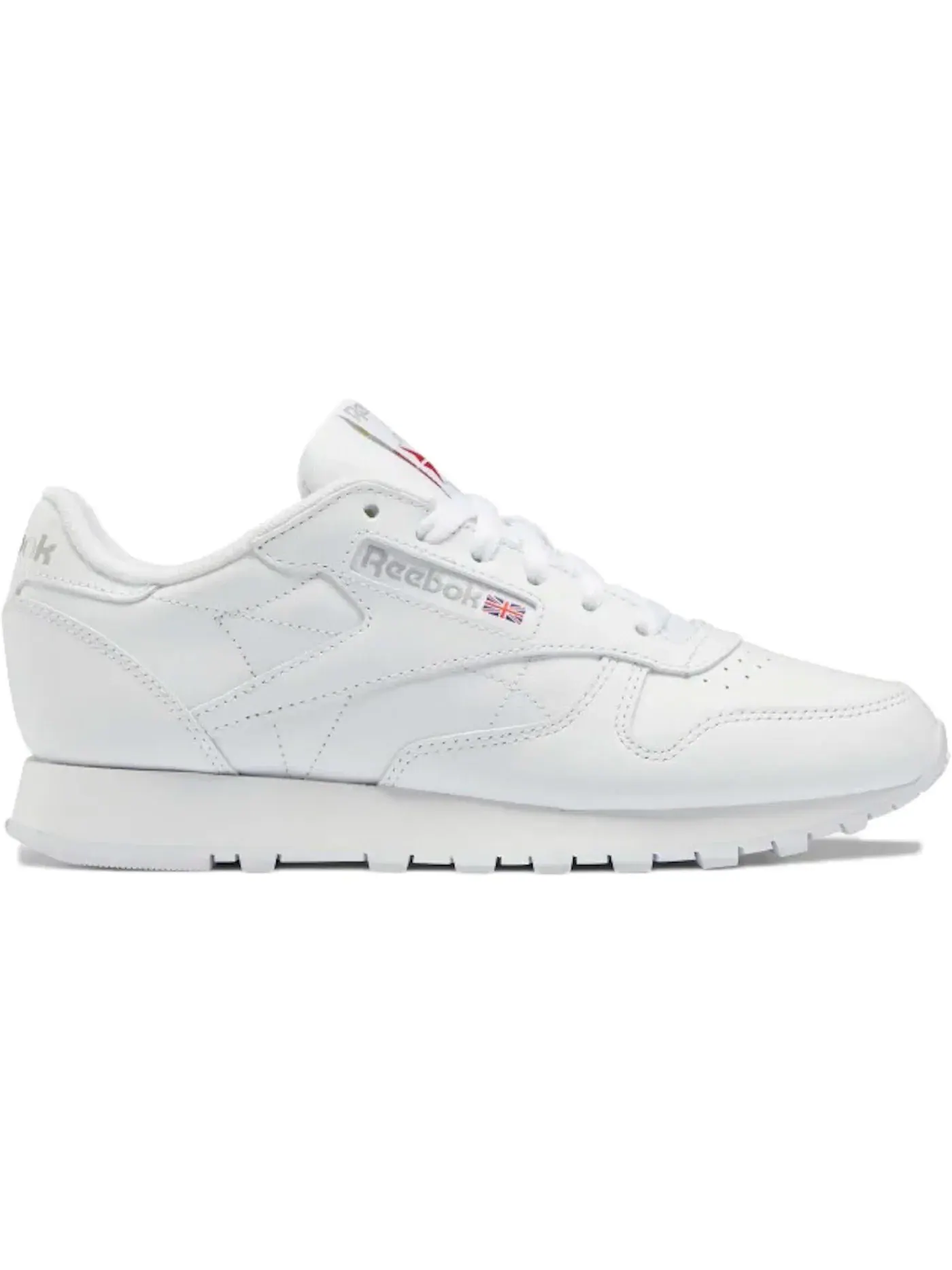 Кроссовки женские Reebok Classic Leather, кожаные — изображение 1 из 1, серый