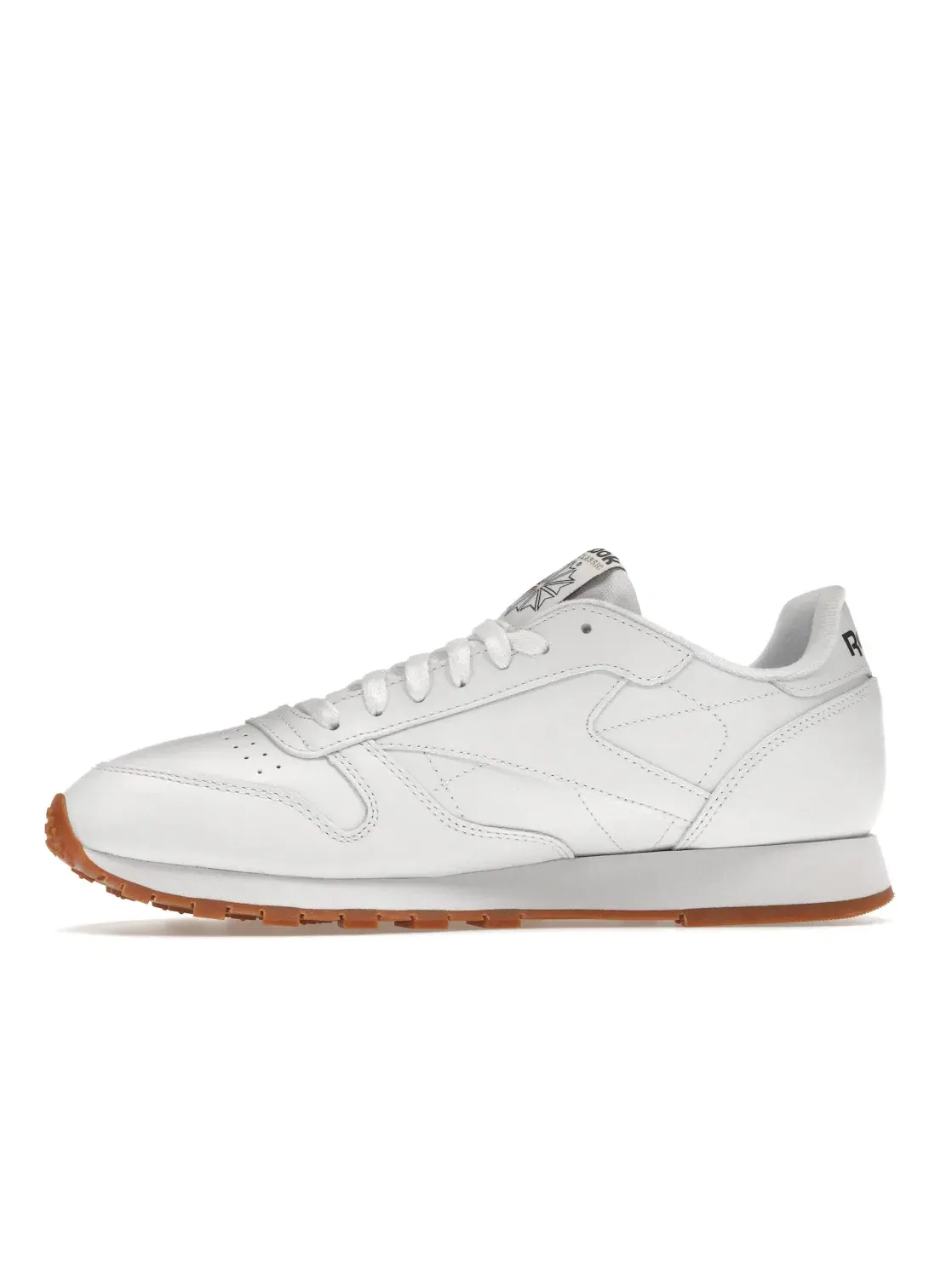 Кроссовки мужские Reebok Classic Leather, Lifestyle — изображение 3 из 4, белый