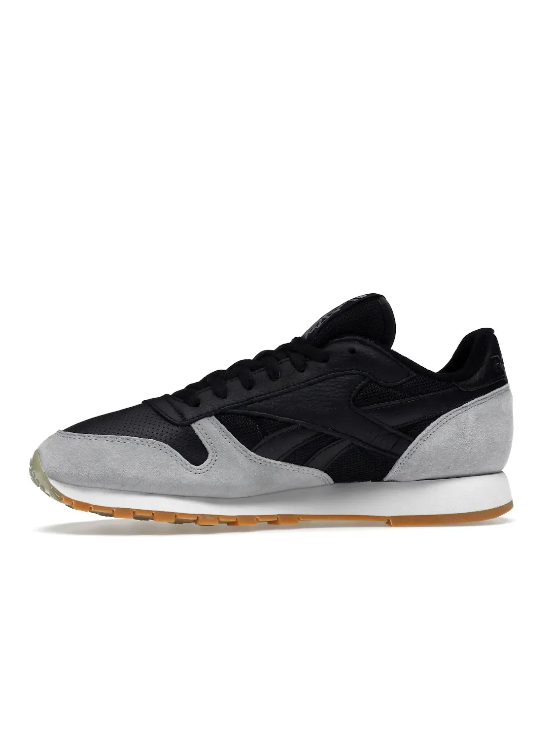 Кроссовки мужские Reebok Classic Leather Kendrick Lamar Perfect Split, с перфорацией — изображение 3 из 4, черный/серый
