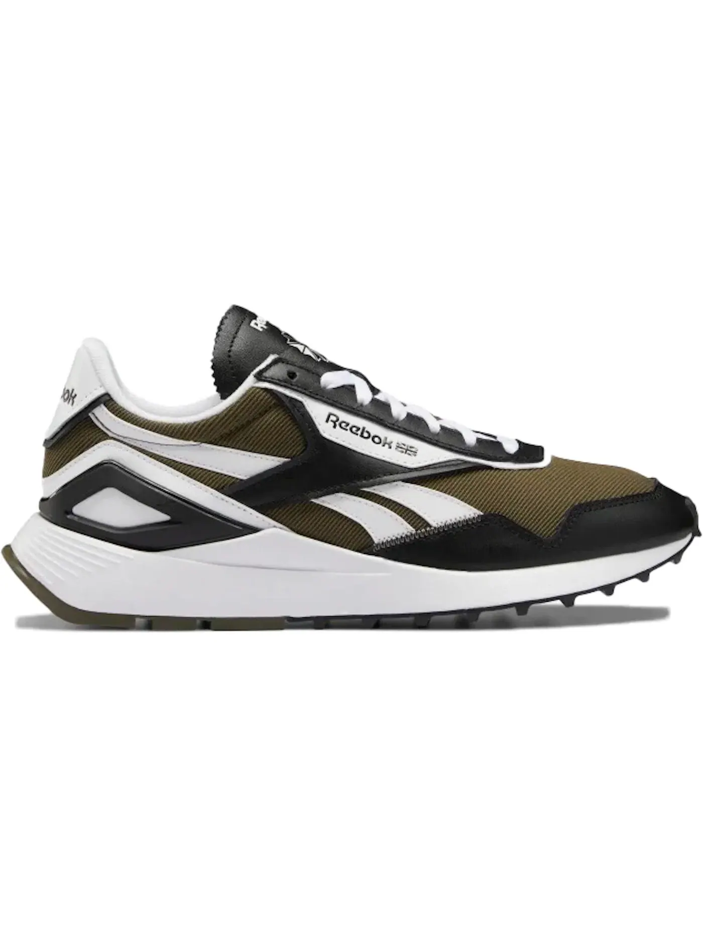 Кроссовки мужские Reebok Classic Leather Legacy AZ, Lifestyle — изображение 1 из 1, зеленый/черный/белый