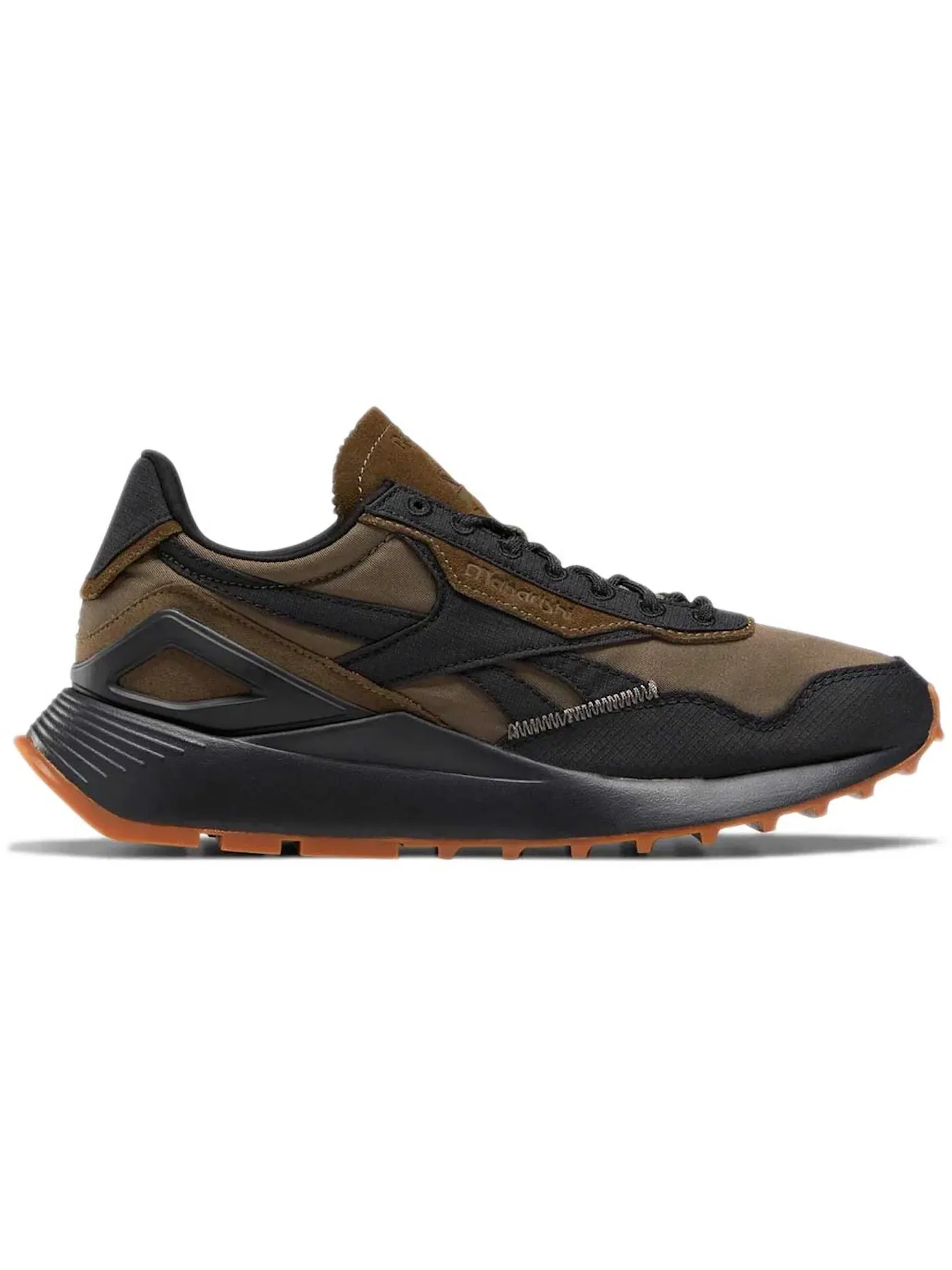 Кроссовки мужские Reebok Classic Leather Legacy AZ Maharishi, с принтом — изображение 1 из 1, зеленый/черный