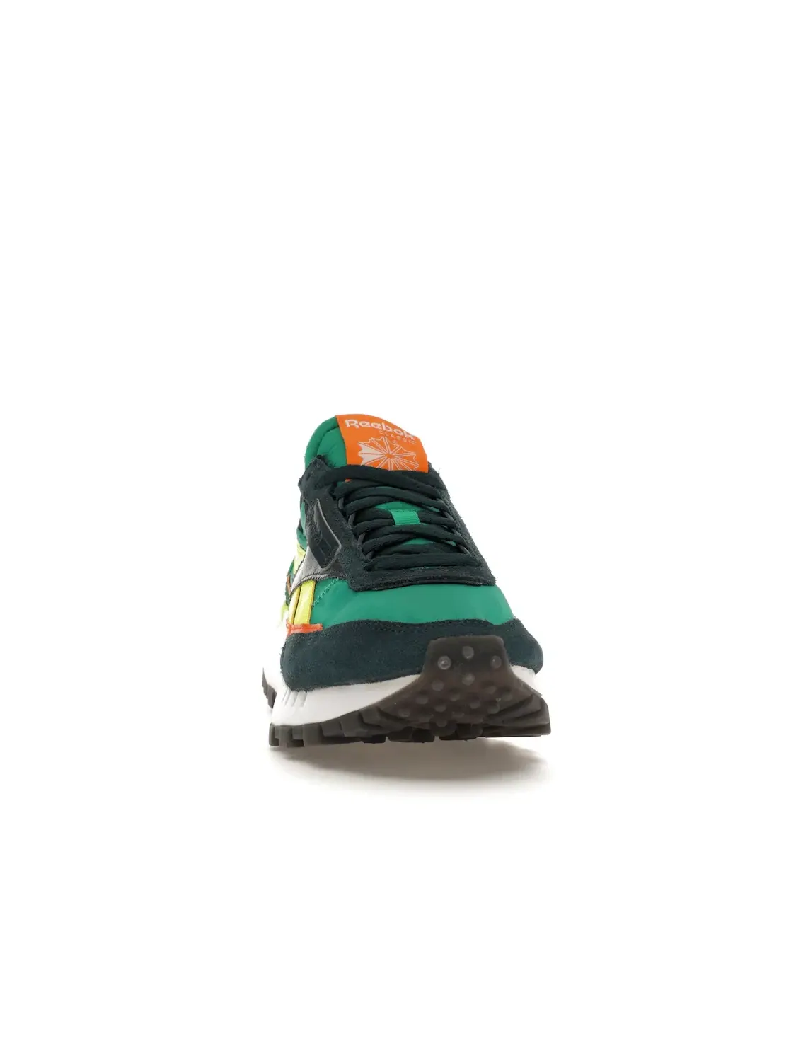 Кроссовки мужские Reebok Classic Leather Legacy, Lifestyle — изображение 2 из 4, синий/зеленый-желтый