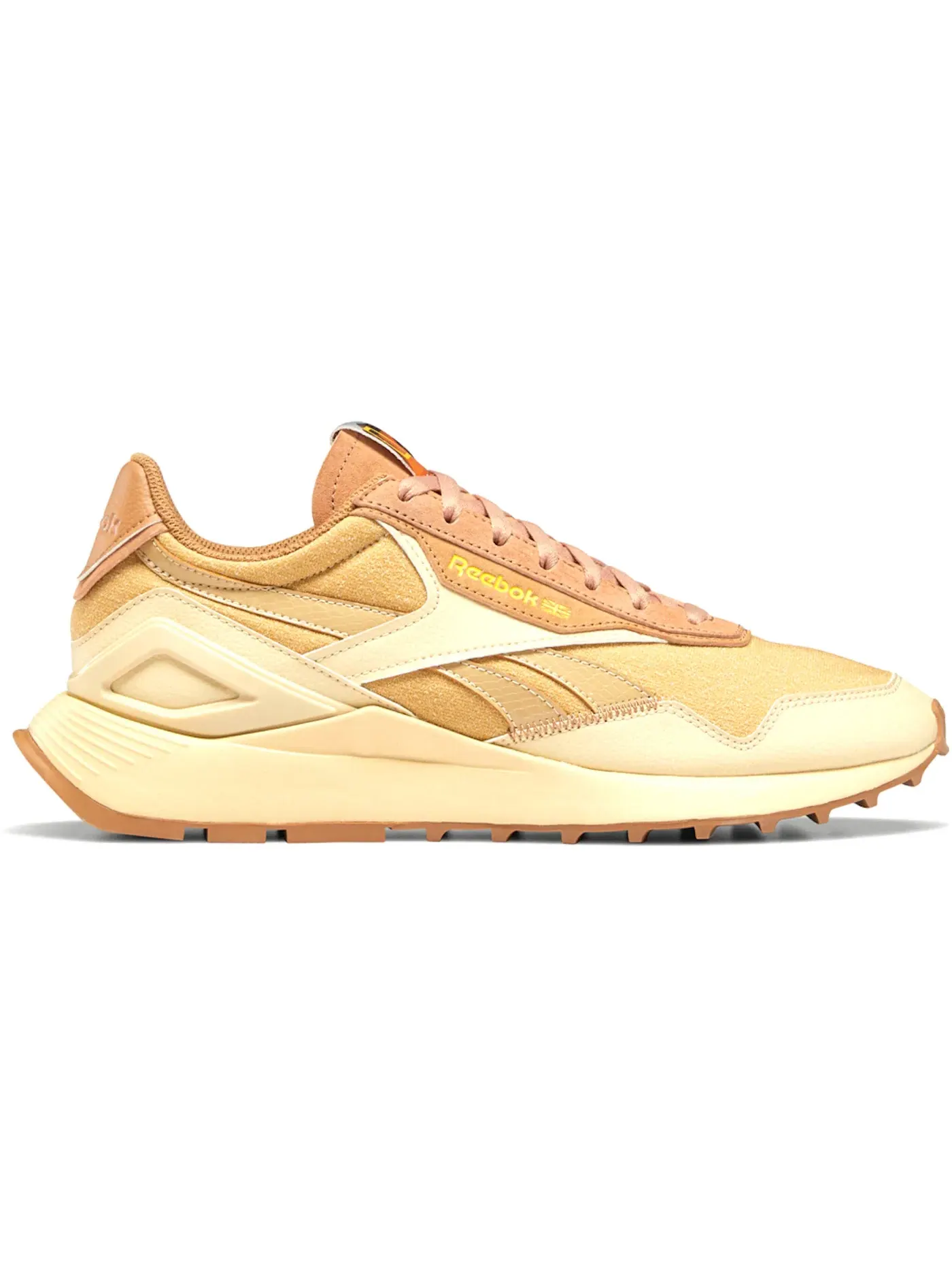 Кроссовки мужские Reebok Classic Leather Legazy AZ National Geographic, для активного отдыха — изображение 1 из 1, желтый