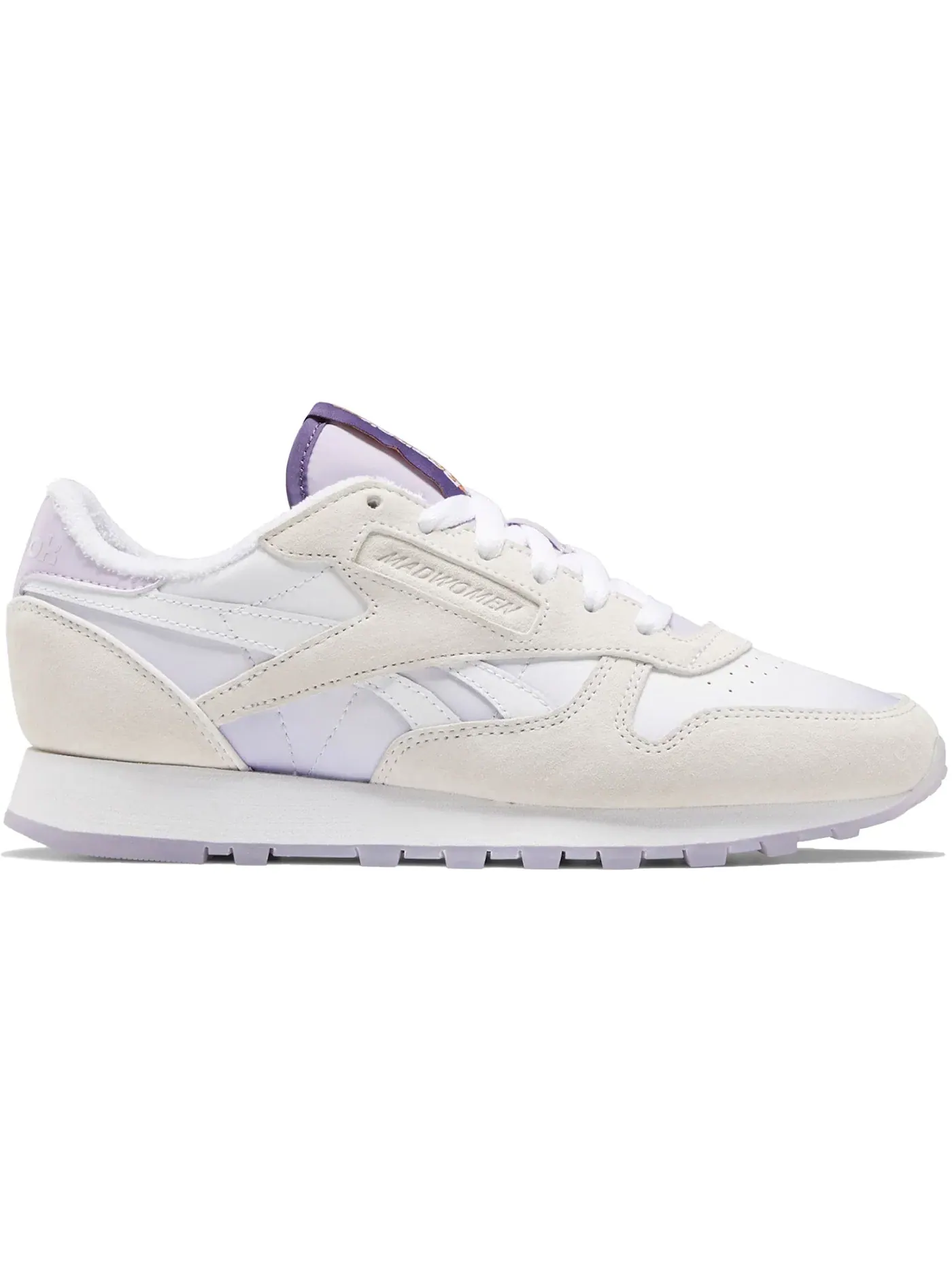 Кроссовки женские Reebok Classic Leather, Lifestyle, кожаные — изображение 1 из 1, фиолетовый