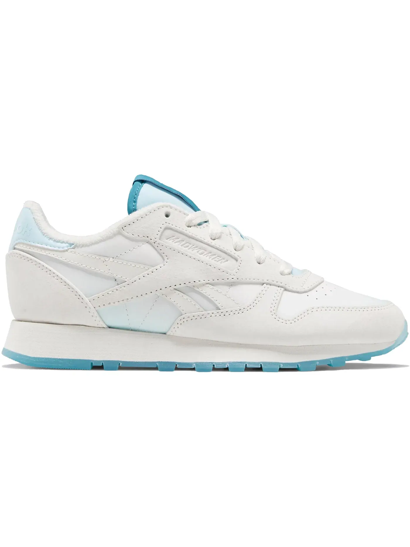 Кроссовки женские Reebok Classic Leather Lifestyle, кожаные — изображение 1 из 1, синий
