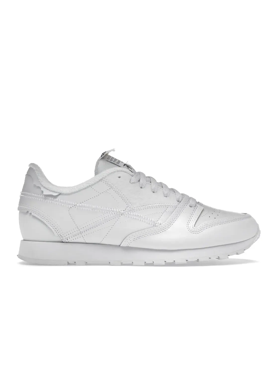 Кроссовки Reebok Classic Leather Lifestyle, кожаные — изображение 1 из 4, белые с черным