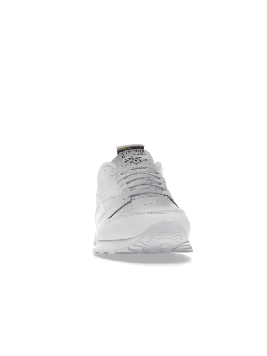 Кроссовки Reebok Classic Leather Lifestyle, кожаные — изображение 2 из 4, белые с черным