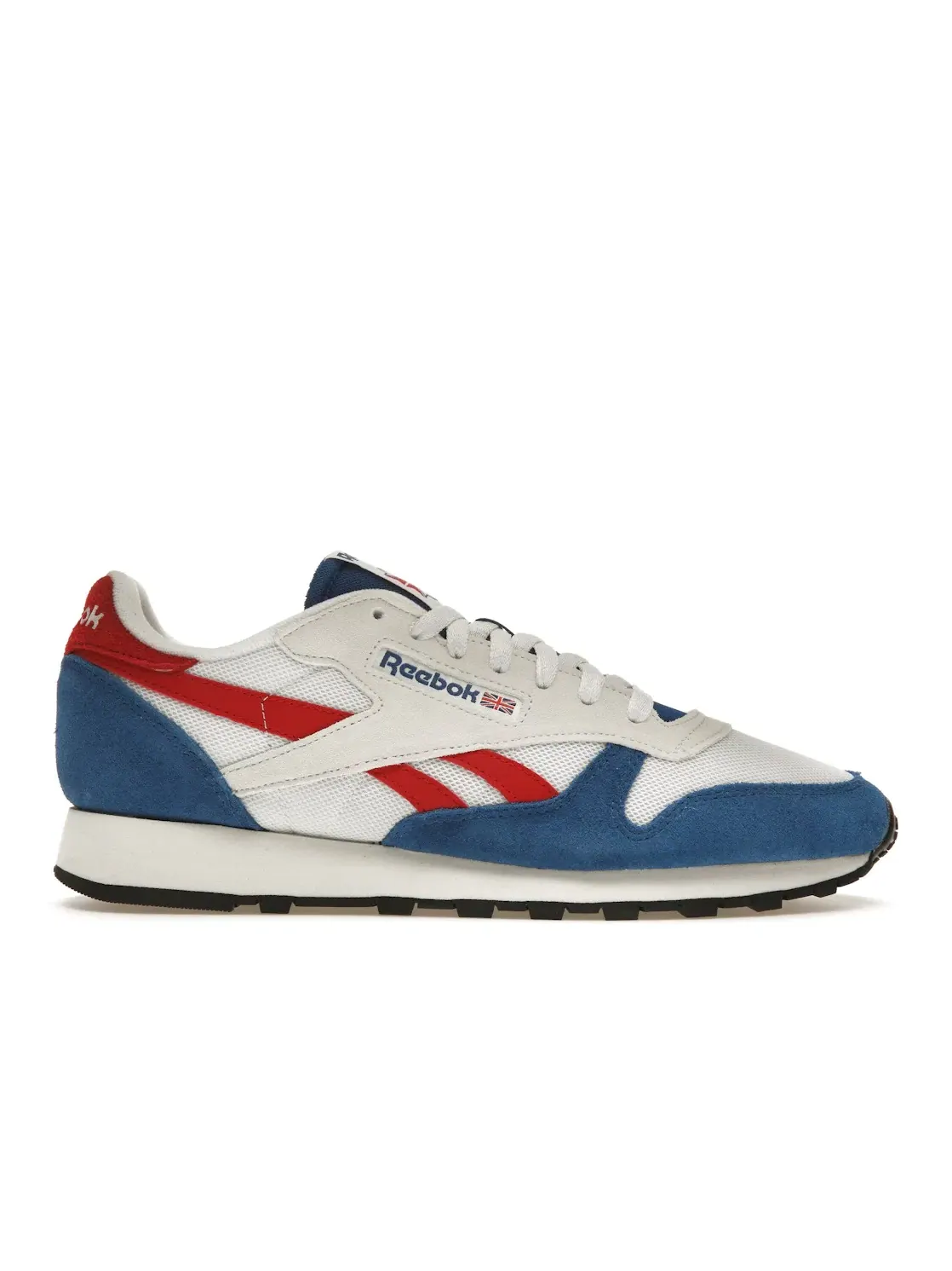 Кроссовки Reebok Classic Leather, Lifestyle — изображение 1 из 4, синий/белый/красный