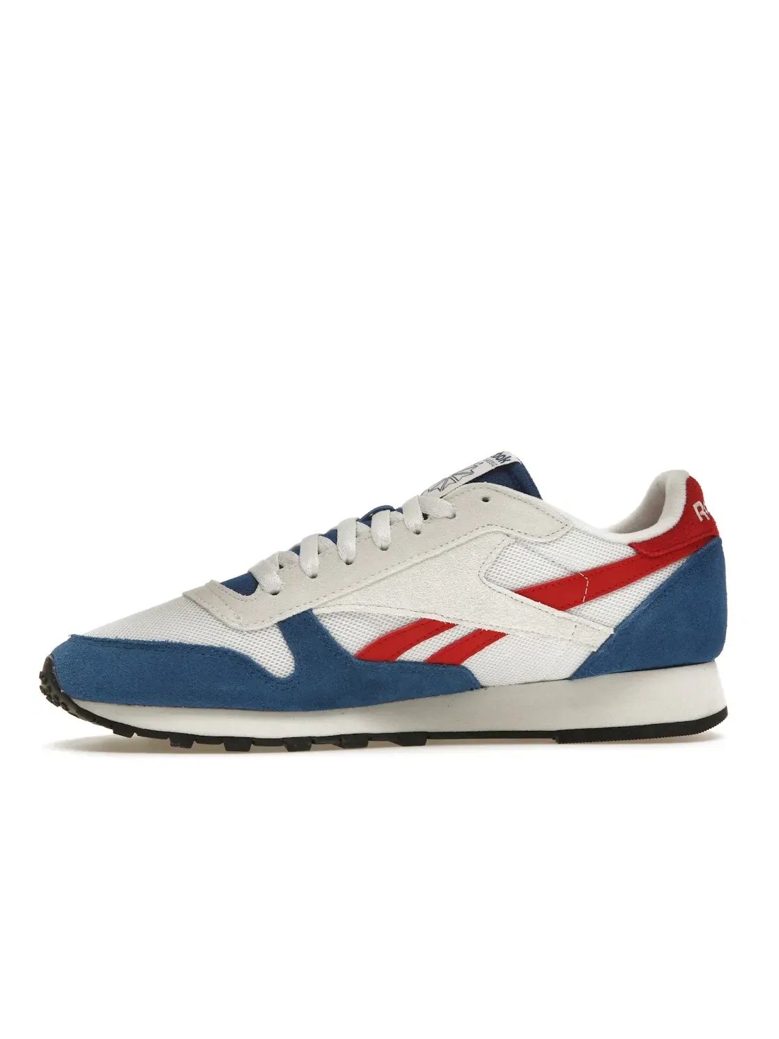Кроссовки Reebok Classic Leather, Lifestyle — изображение 3 из 4, синий/белый/красный