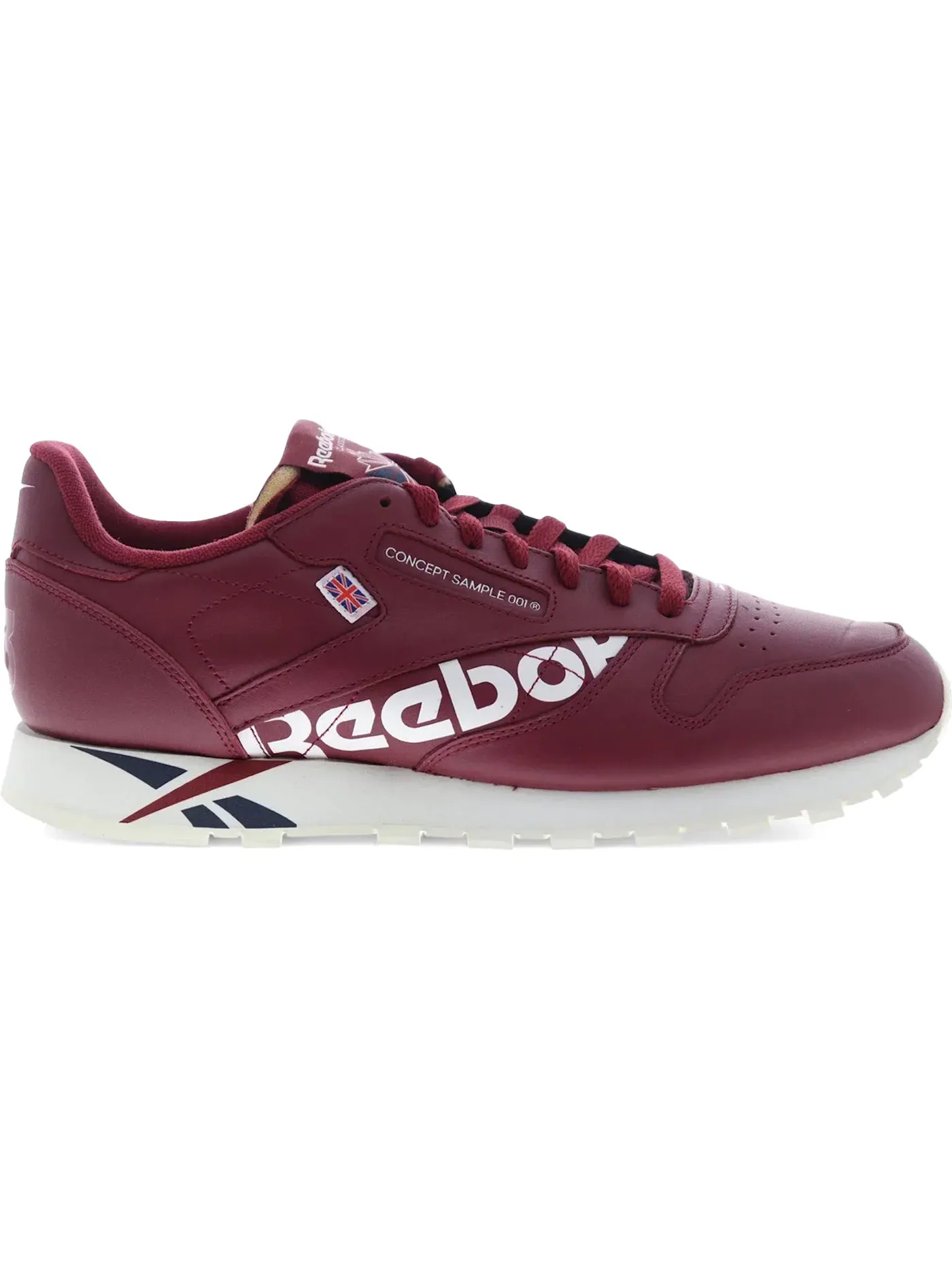 Кроссовки мужские Reebok Classic Leather MU, Lifestyle — изображение 1 из 1, белый/темно-синий