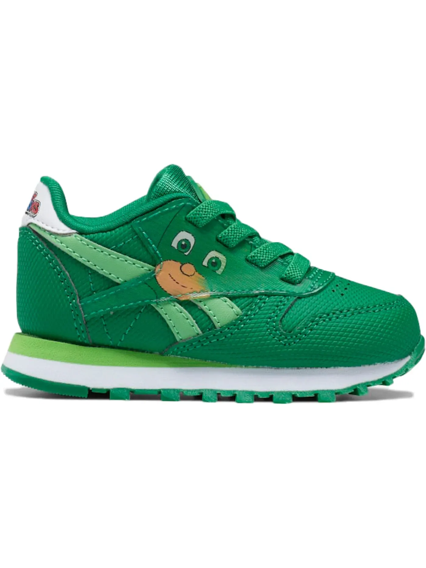 Кроссовки детские Reebok Classic Leather PJ Masks Gekko — изображение 1 из 1, зеленый