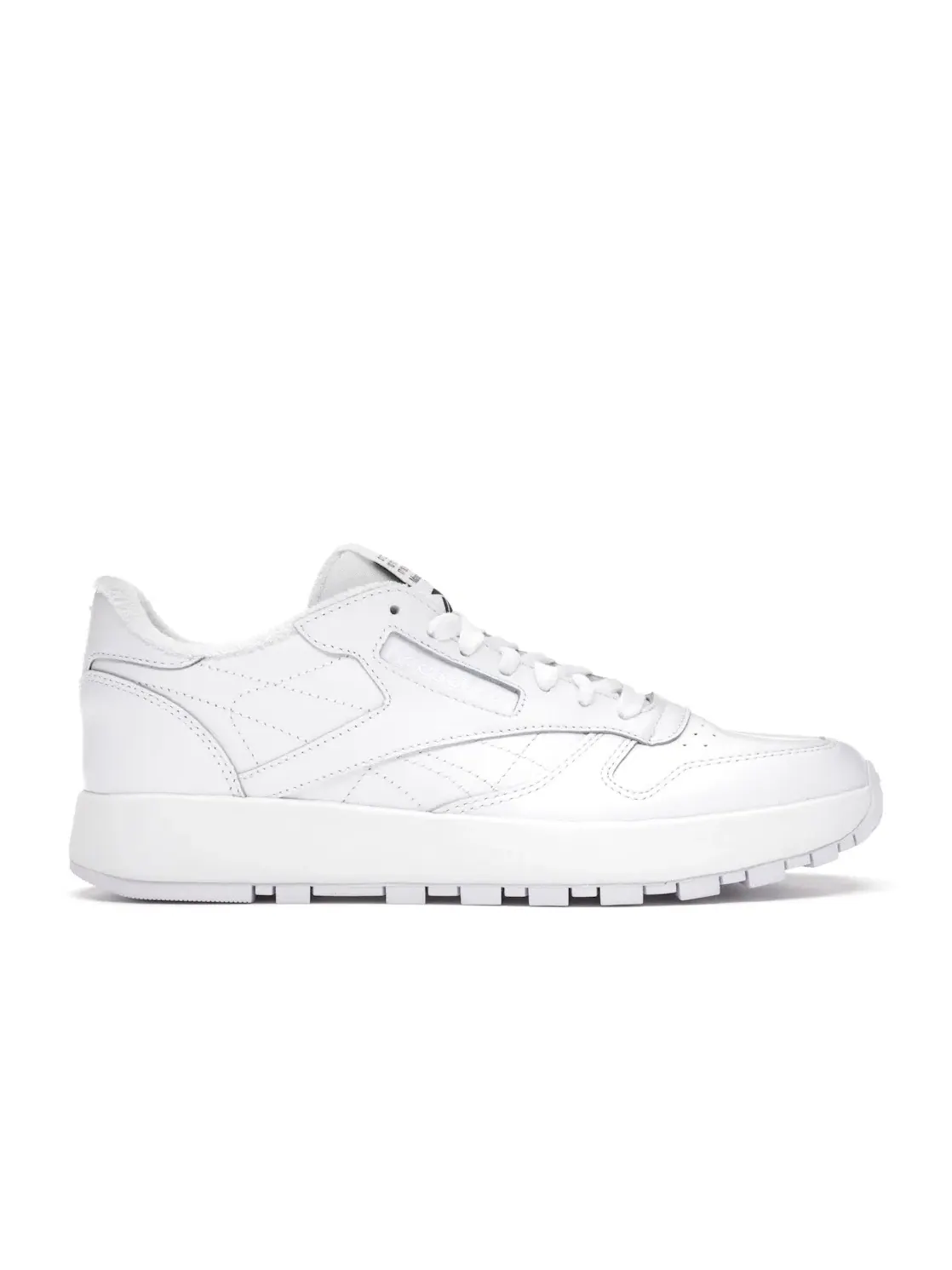 Кроссовки Reebok Classic Leather Tabi Project 0 CL Maison Margiela, с разделенным носком — изображение 1 из 4, белый